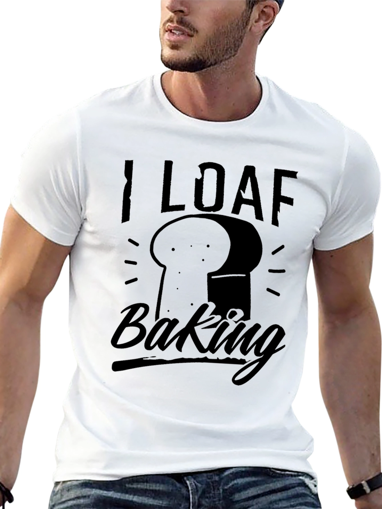 I Loaf Baking T-Shirt - Funny Baker Tee