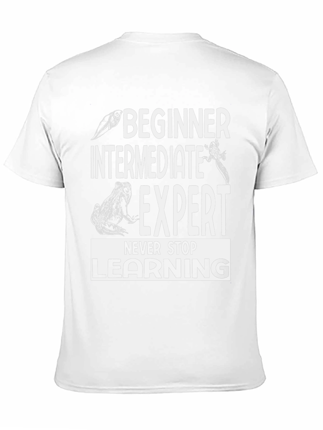 Beginner Expert Frog Evolution T-Shirt
