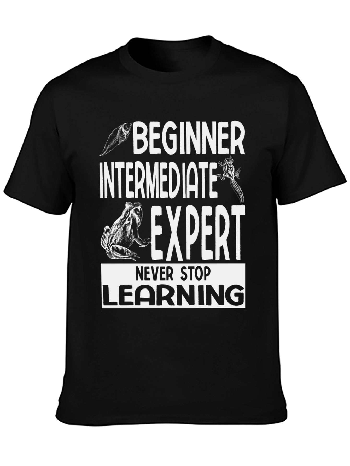 Beginner Expert Frog Evolution T-Shirt