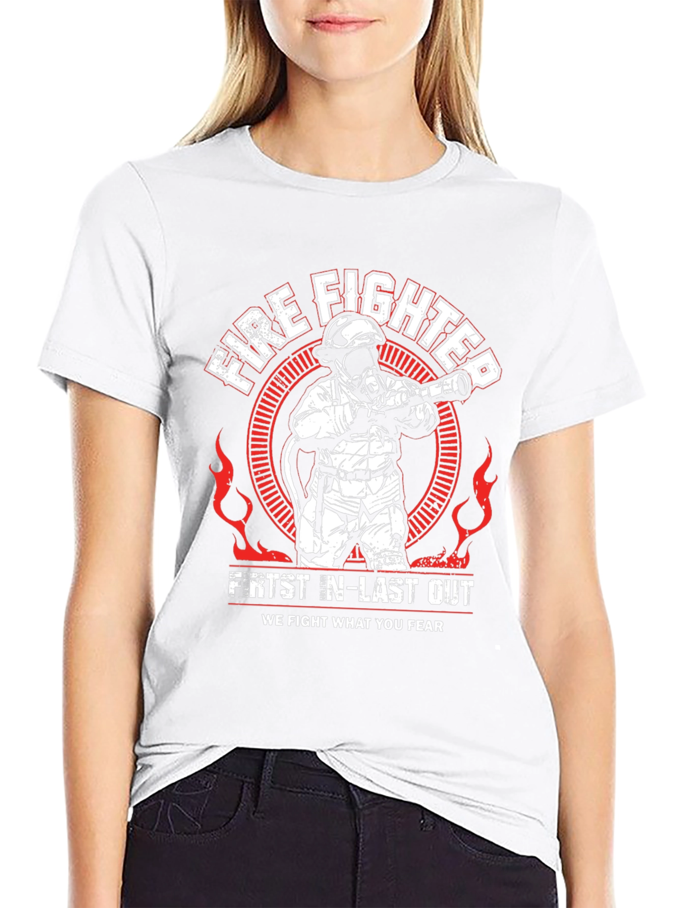 Firefighter T-Shirt - First In Last Out