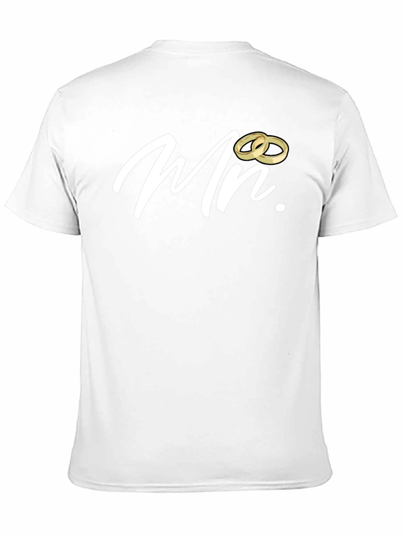 Mr. Graphic Tee - Black Wedding T-Shirt