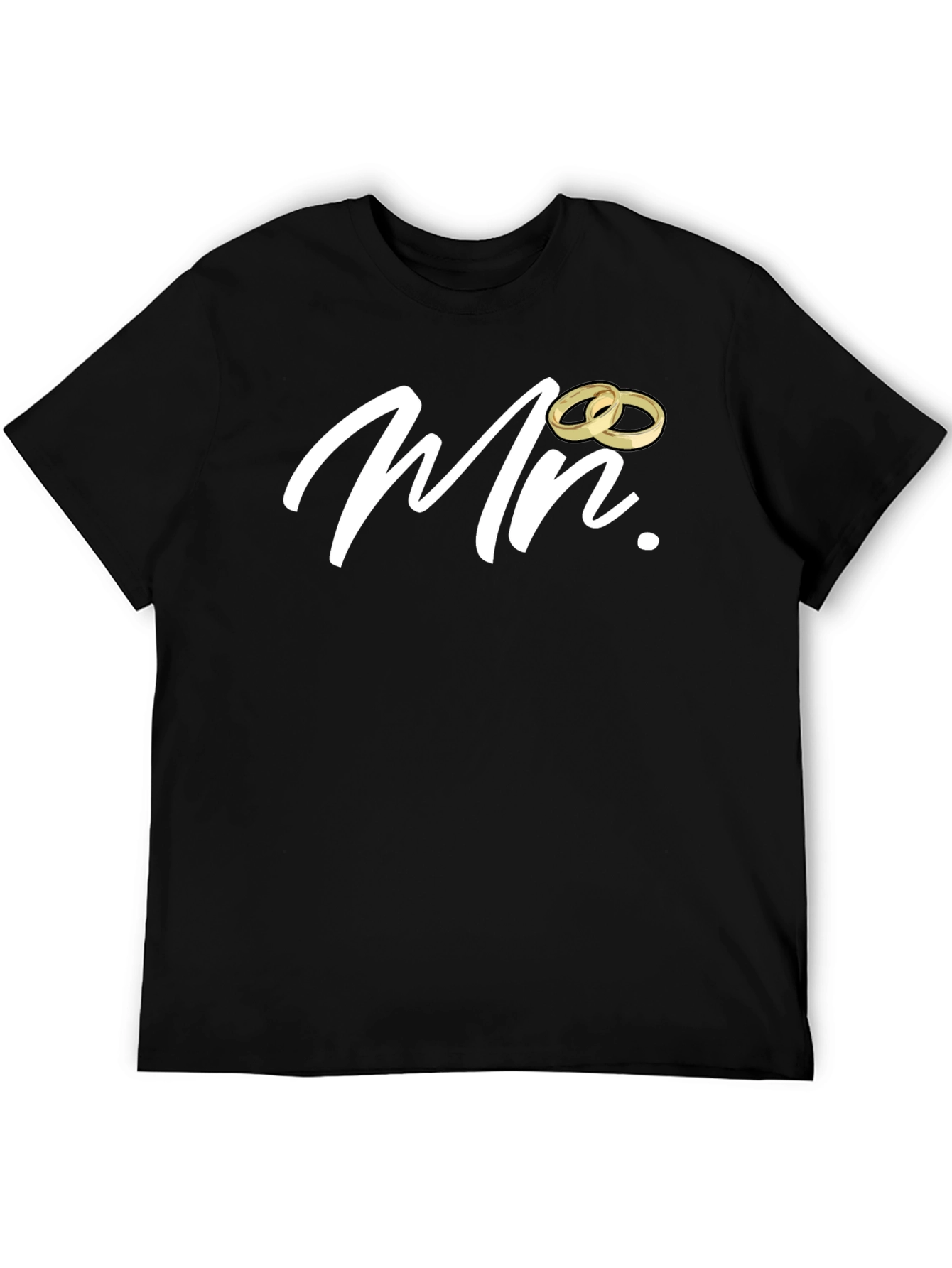 Mr. Graphic Tee - Black Wedding T-Shirt