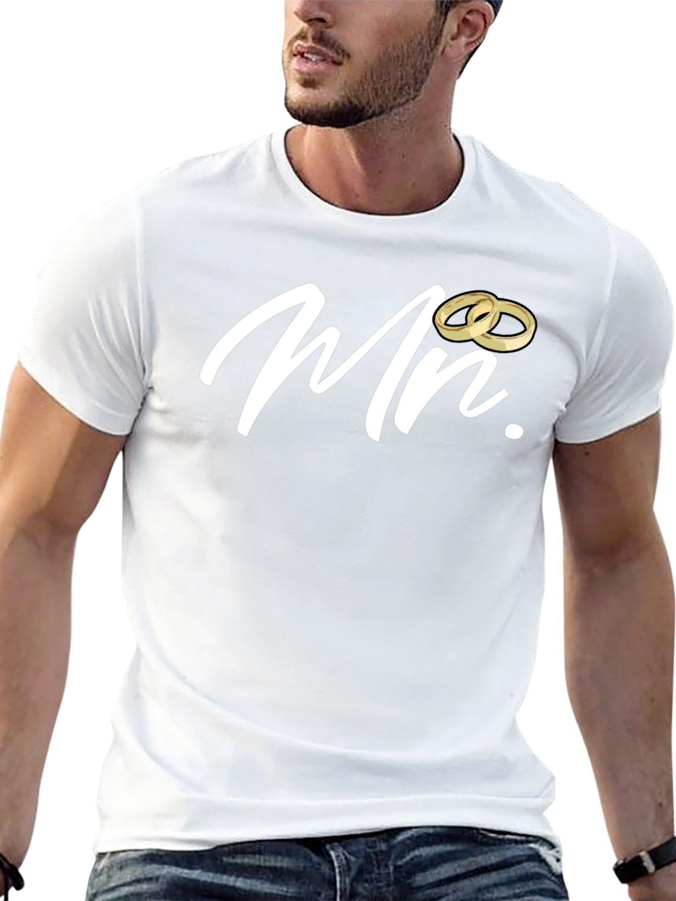Mr. Graphic Tee - Black Wedding T-Shirt