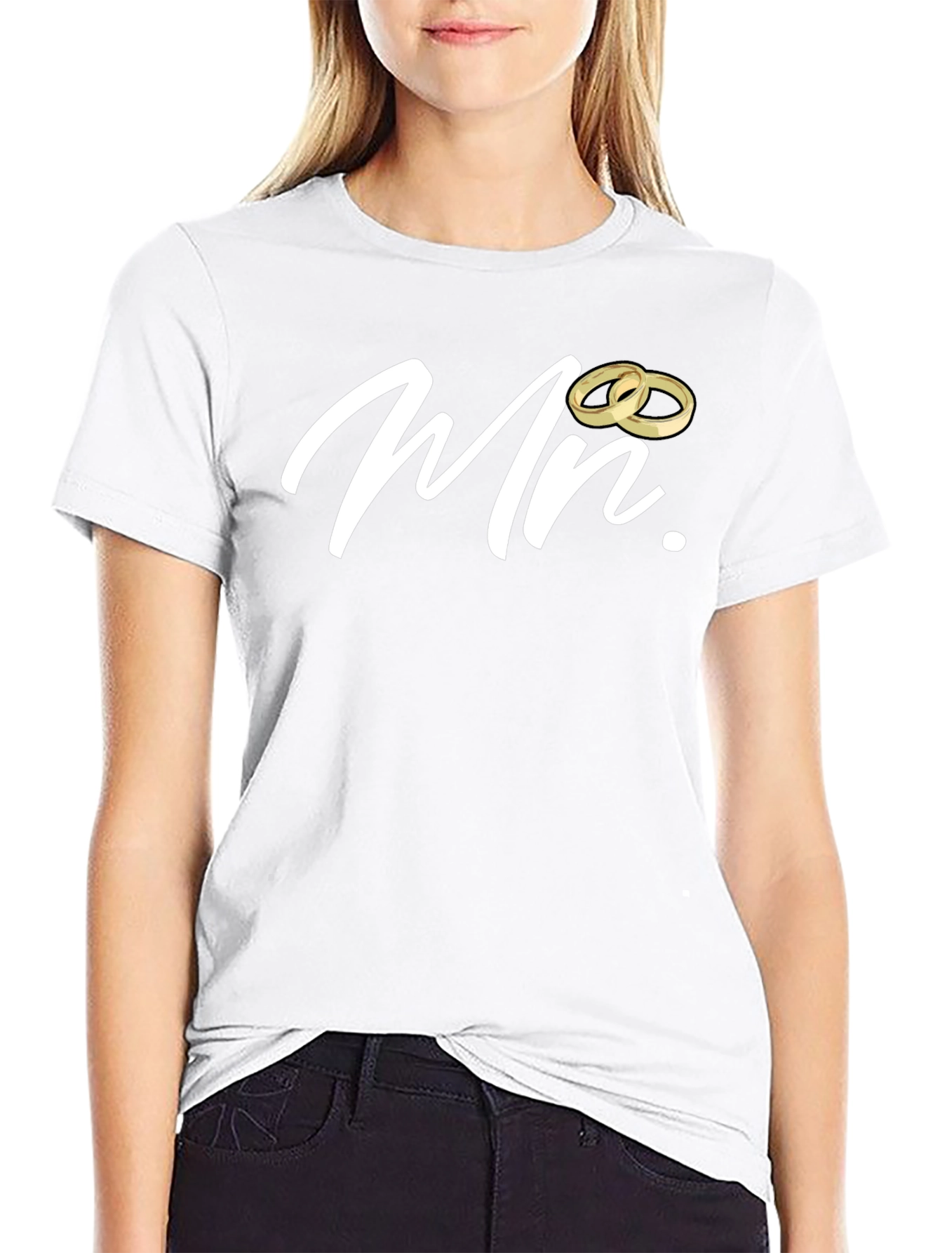 Mr. Graphic Tee - Black Wedding T-Shirt