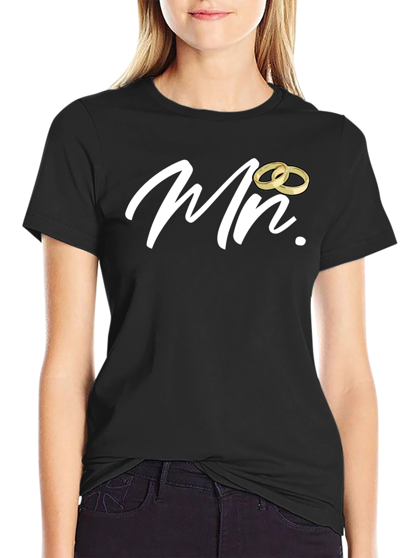 Mr. Graphic Tee - Black Wedding T-Shirt