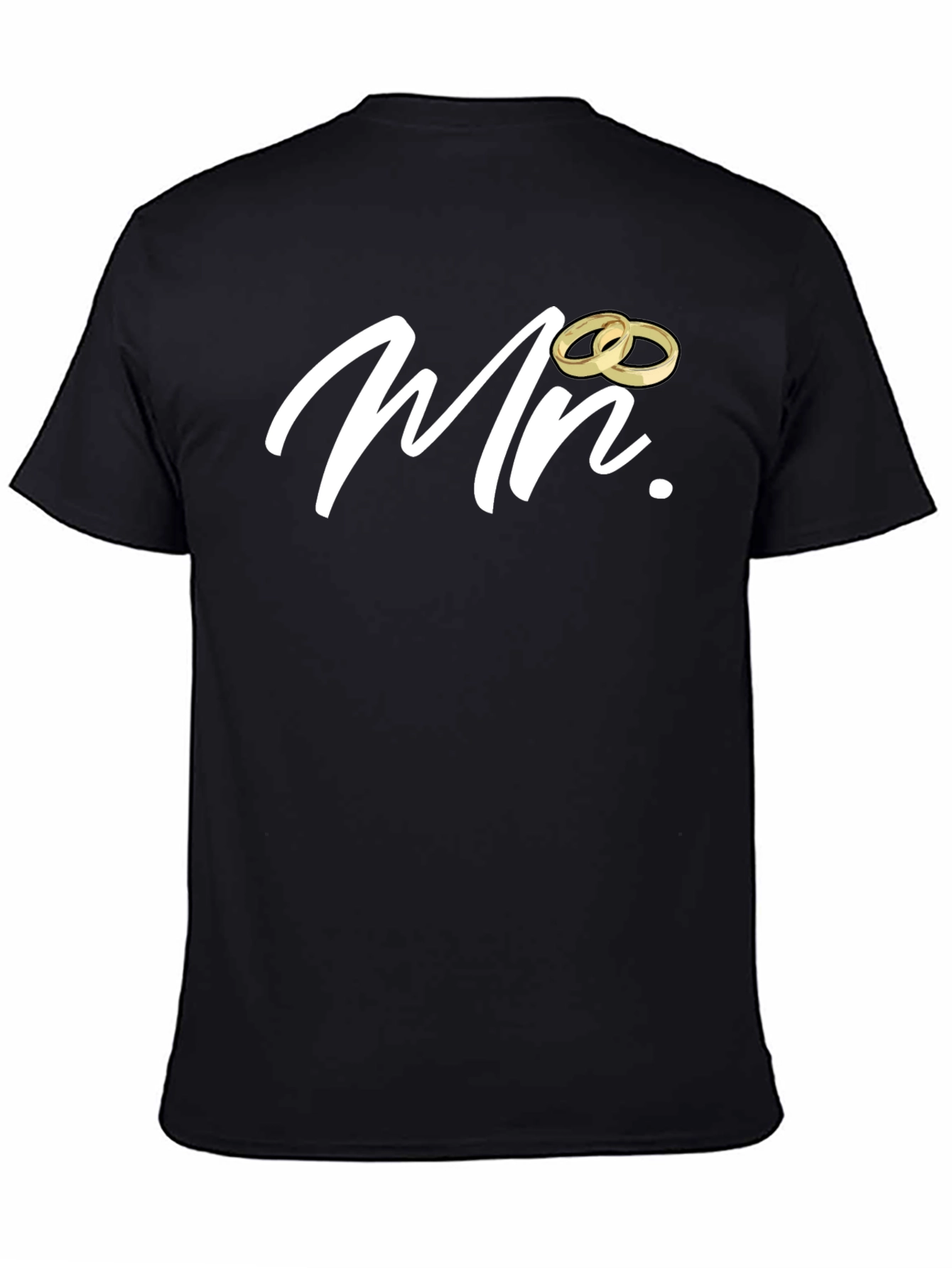 Mr. Graphic Tee - Black Wedding T-Shirt