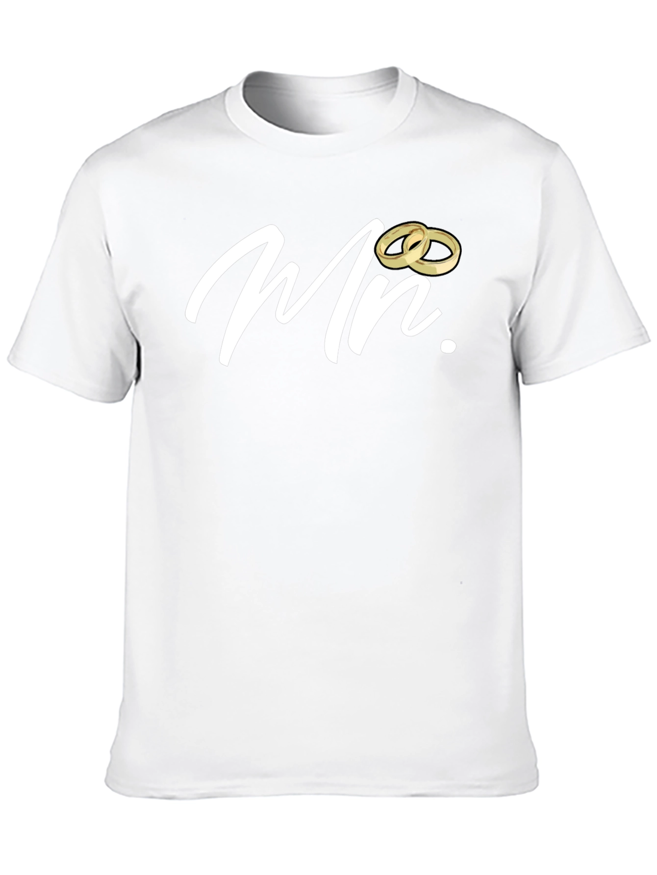 Mr. Graphic Tee - Black Wedding T-Shirt
