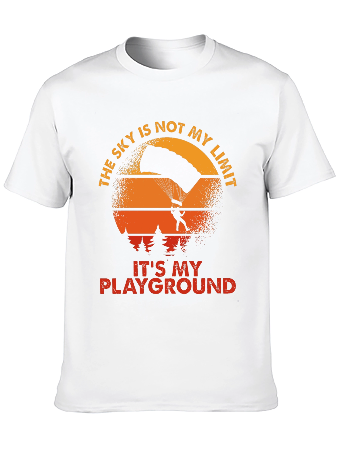Skys Not My Limit T-Shirt - Skydiver Playground Tee