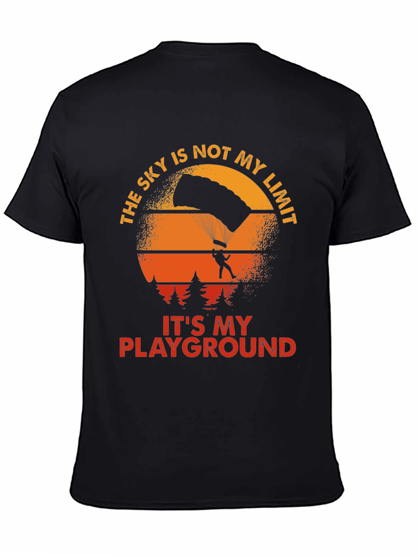 Skys Not My Limit T-Shirt - Skydiver Playground Tee