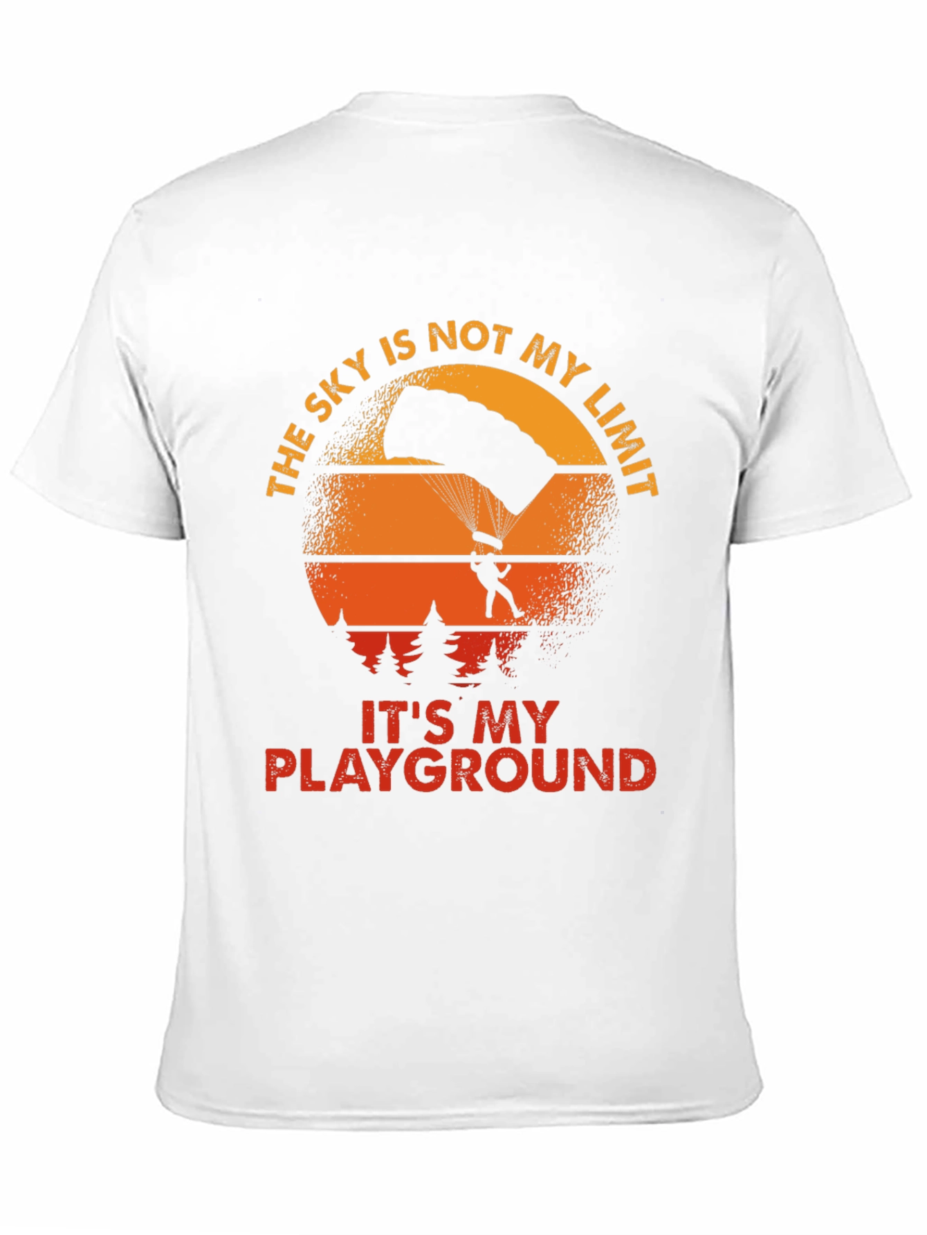 Skys Not My Limit T-Shirt - Skydiver Playground Tee