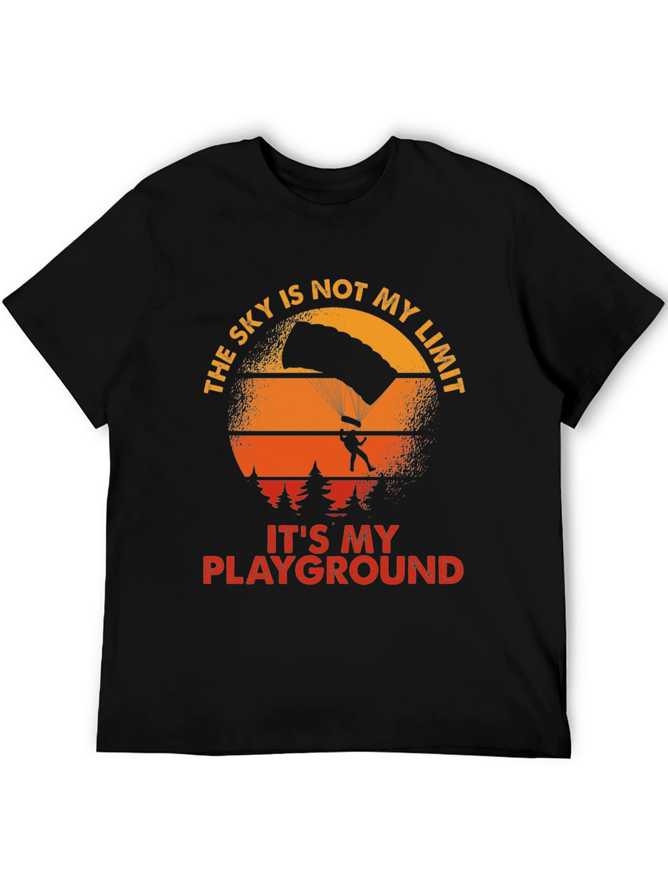 Skys Not My Limit T-Shirt - Skydiver Playground Tee