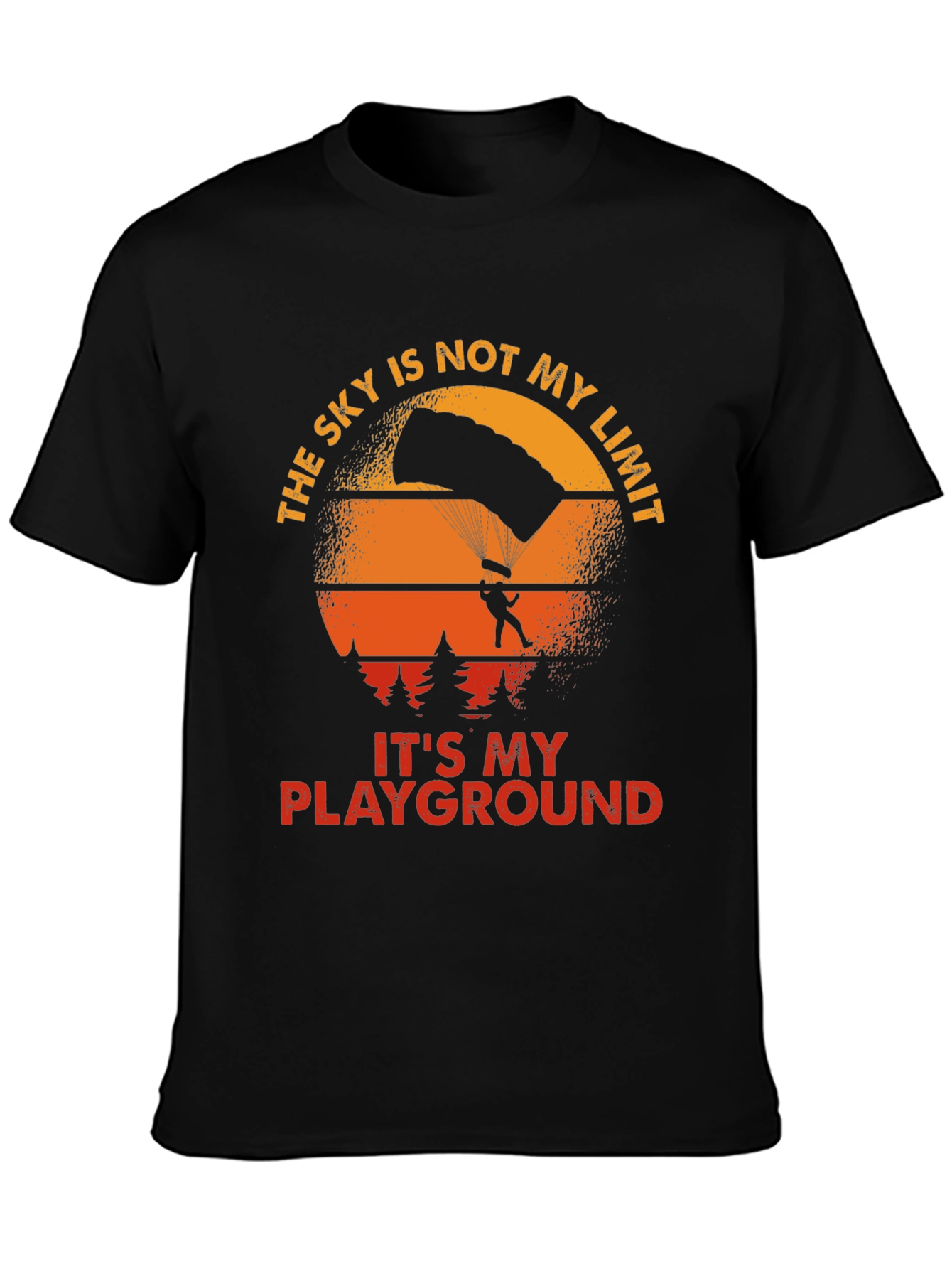 Skys Not My Limit T-Shirt - Skydiver Playground Tee