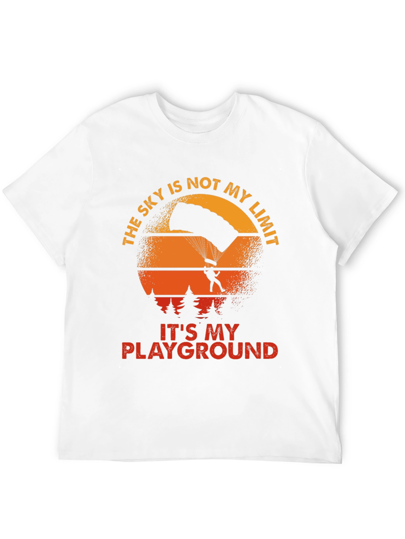 Skys Not My Limit T-Shirt - Skydiver Playground Tee