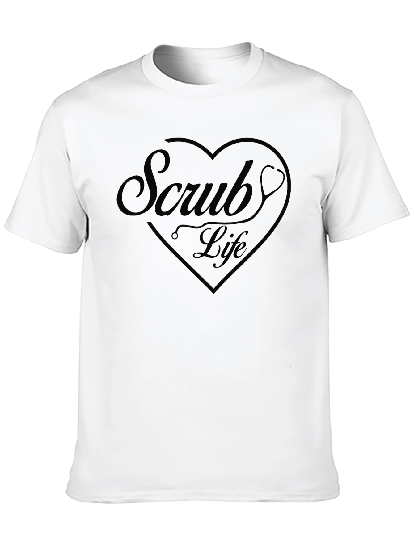 Scrubs Life Heart T-Shirt - Medical Professional Apparel