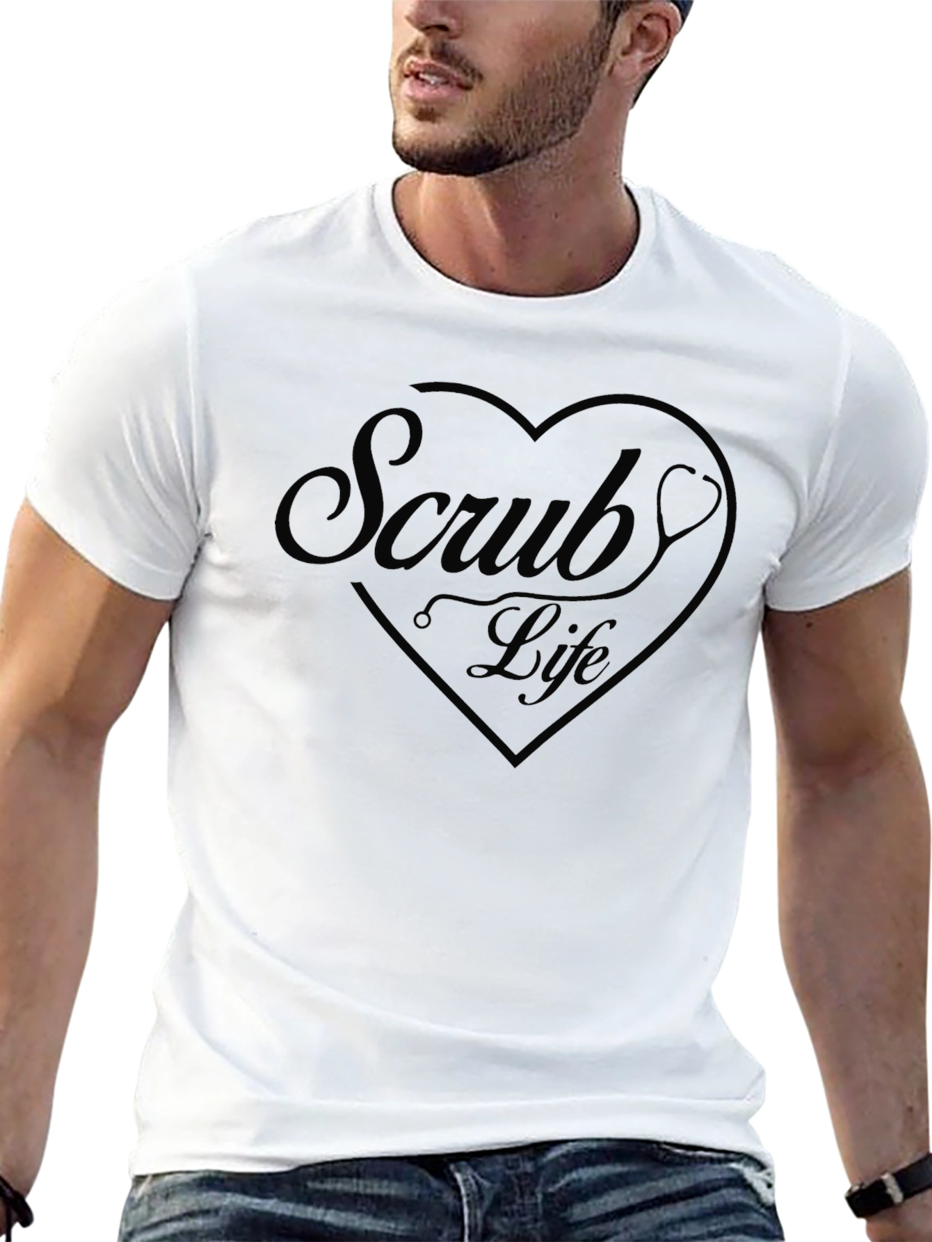 Scrubs Life Heart T-Shirt - Medical Professional Apparel