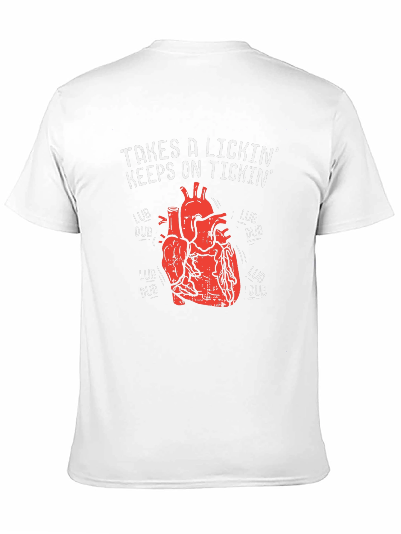 Takes a Lickin Heart T-Shirt - Keeps on Tickin