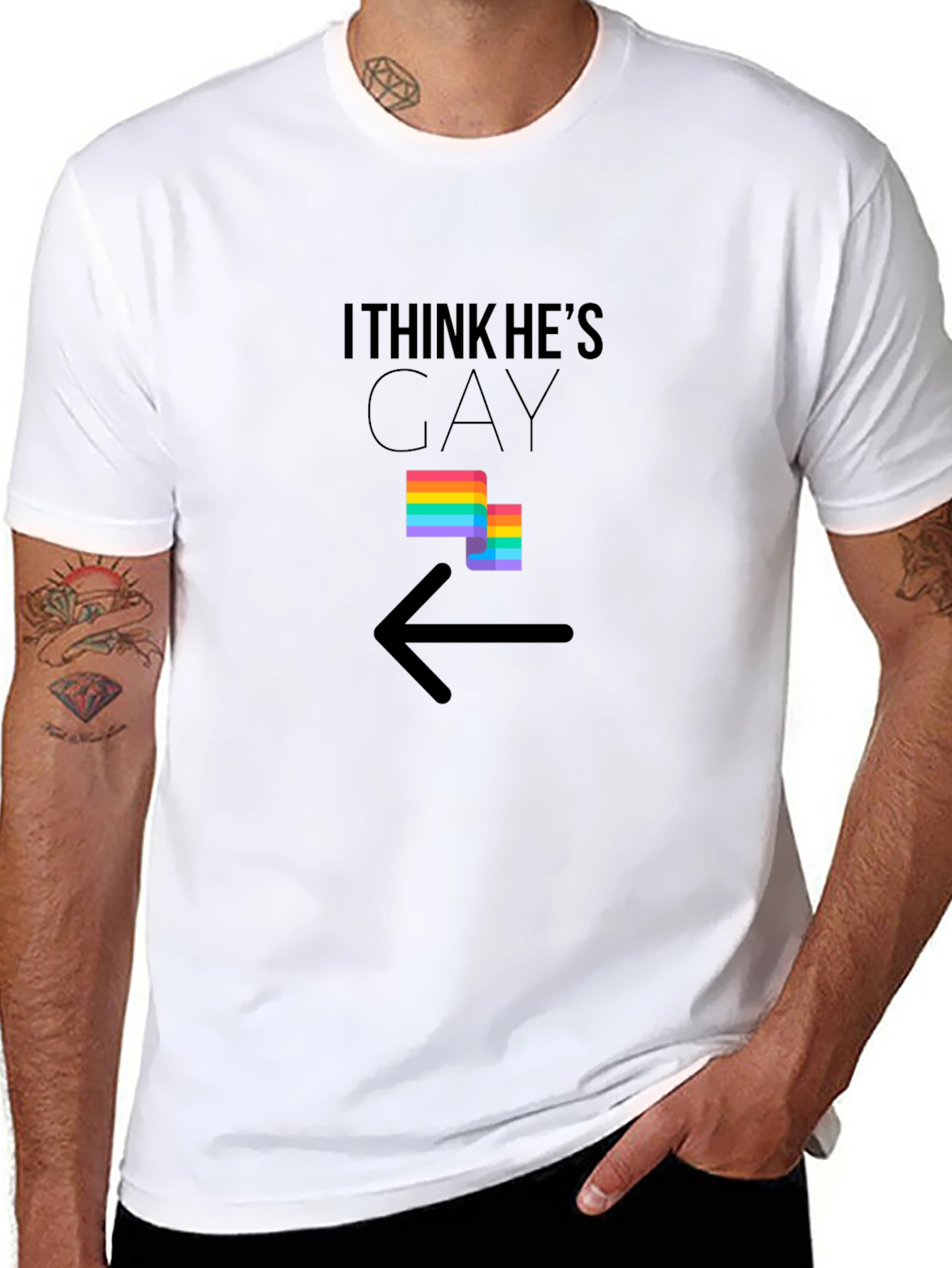 I Think Hes Gay T-Shirt