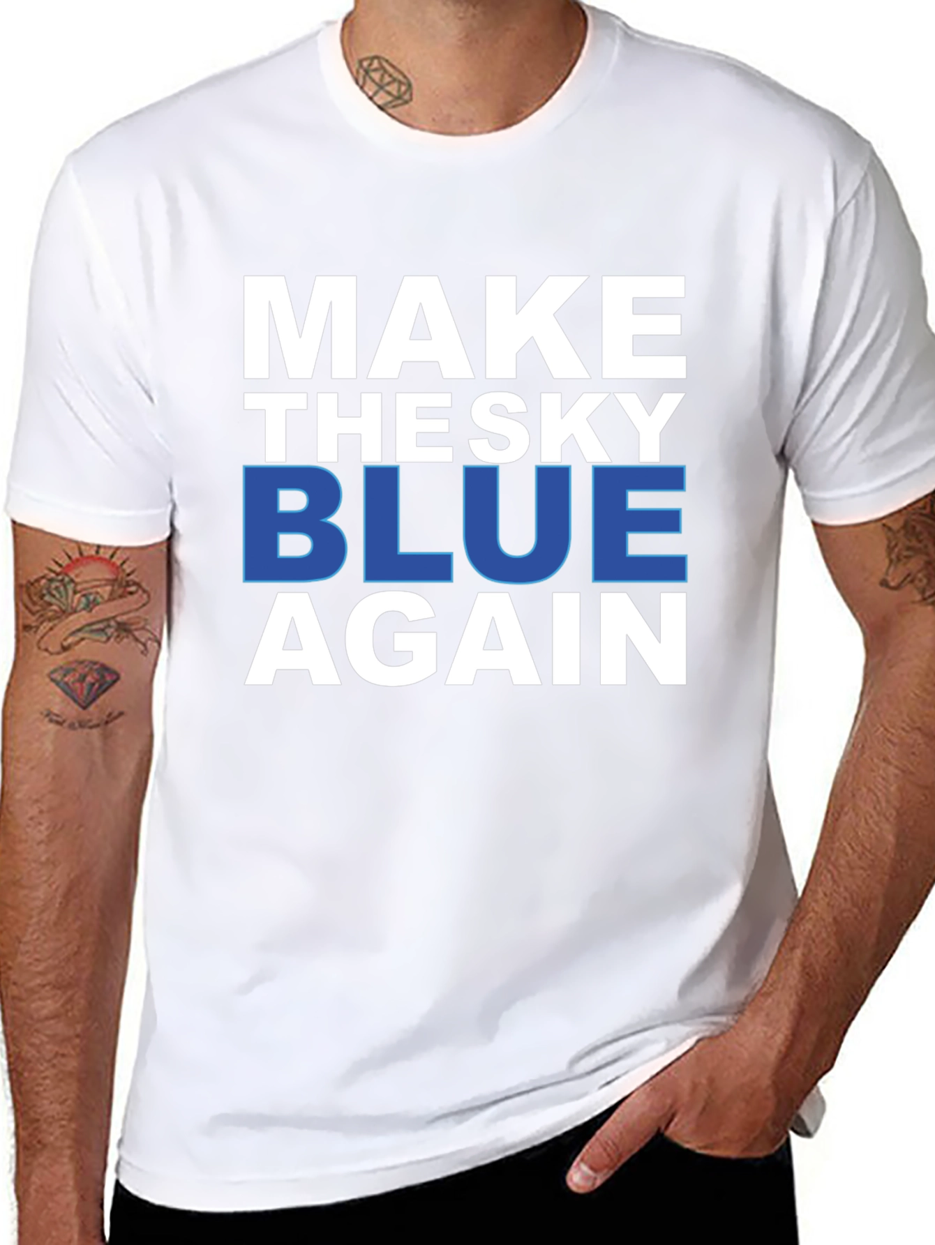 Make the Sky Blue Again Graphic Tee