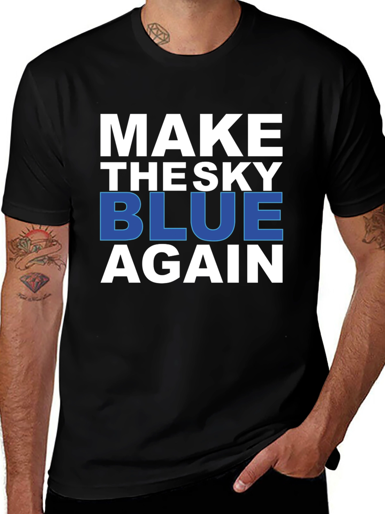 Make the Sky Blue Again Graphic Tee