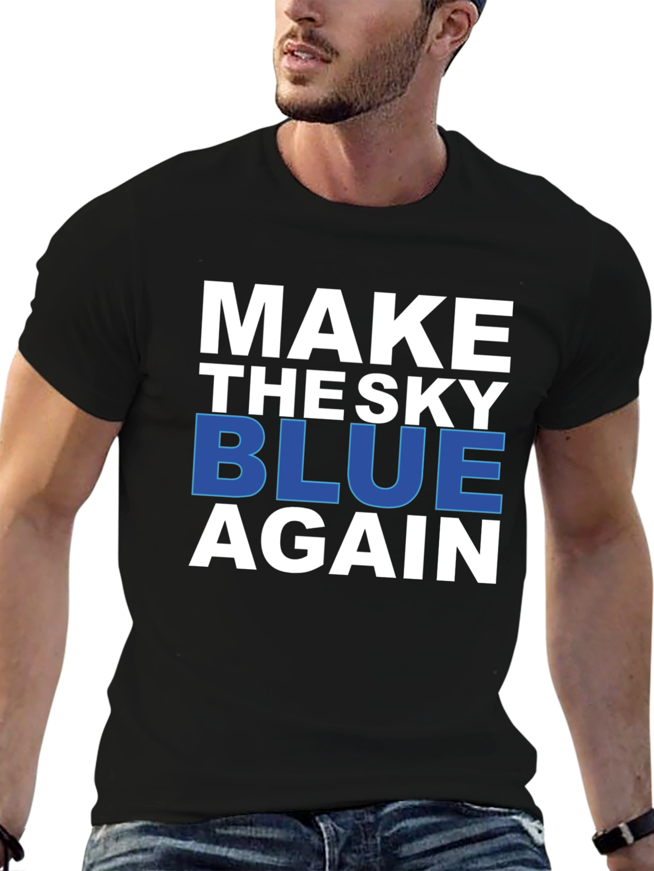 Make the Sky Blue Again Graphic Tee