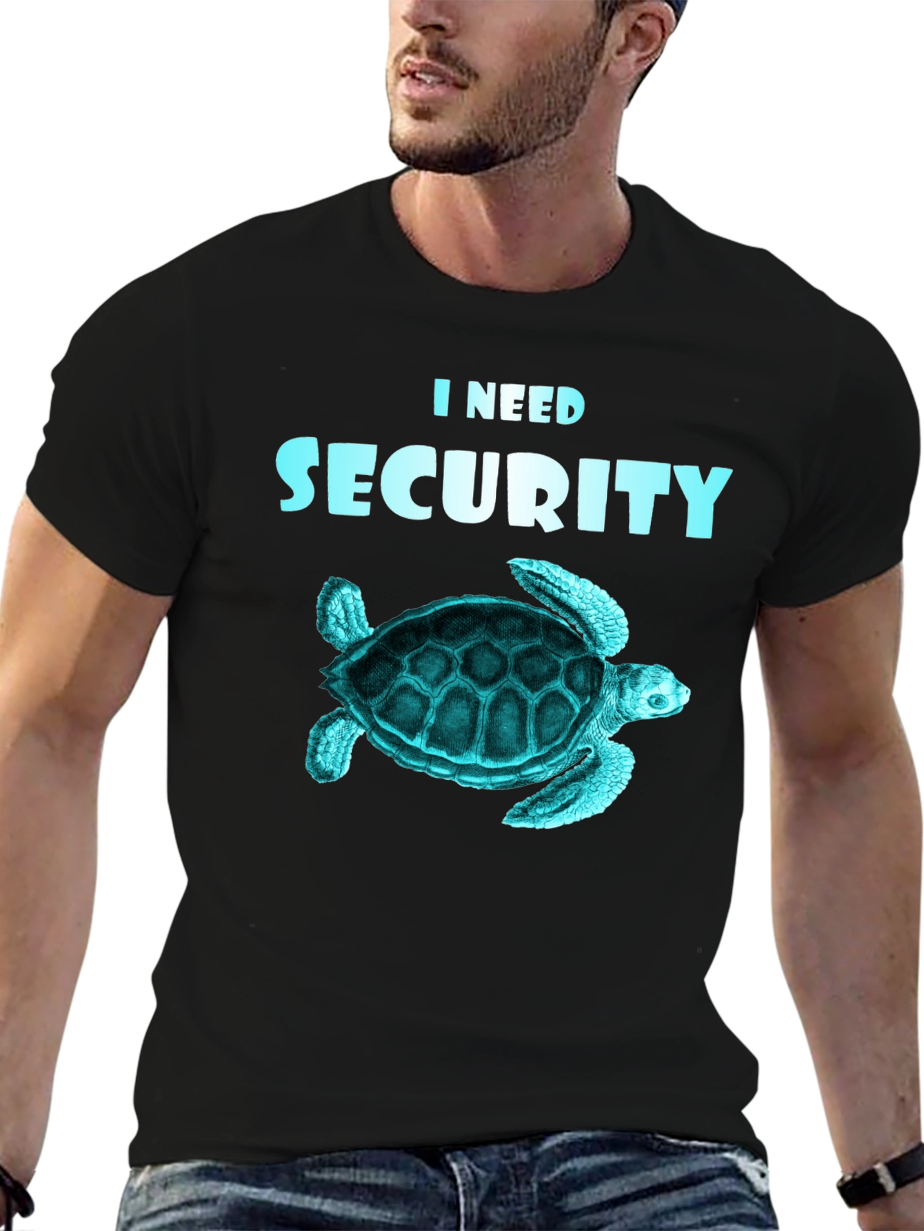 I Need Security Turtle T-Shirt