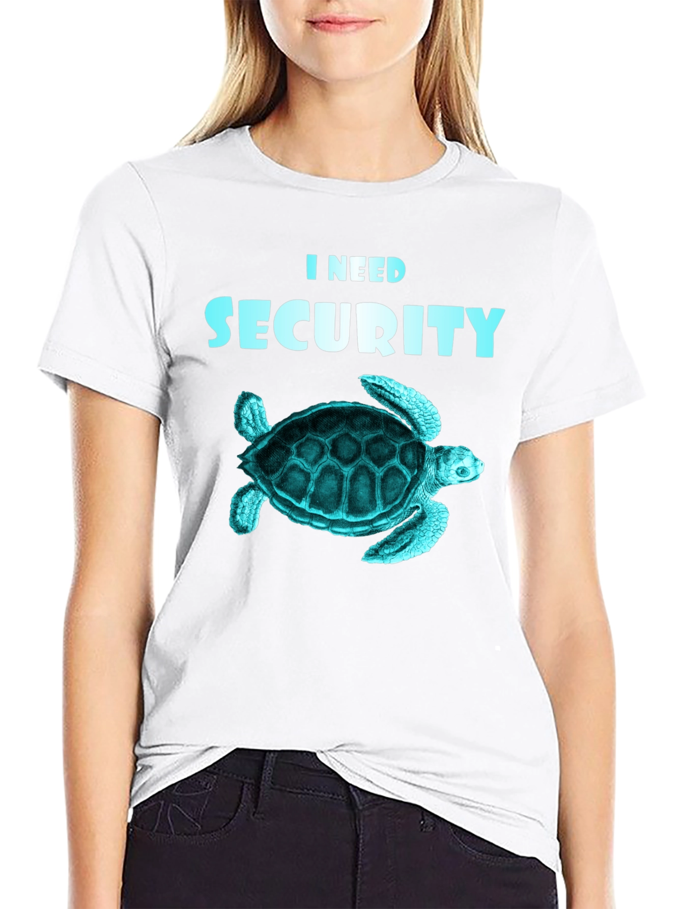 I Need Security Turtle T-Shirt