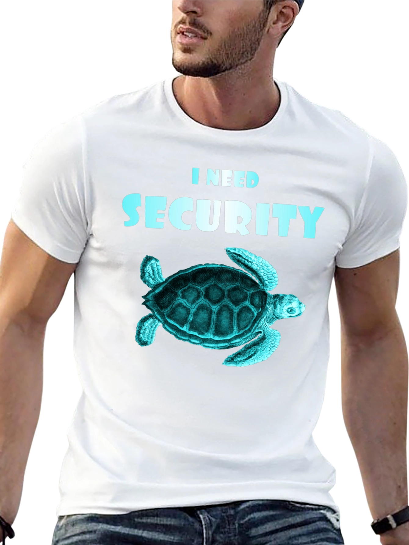 I Need Security Turtle T-Shirt
