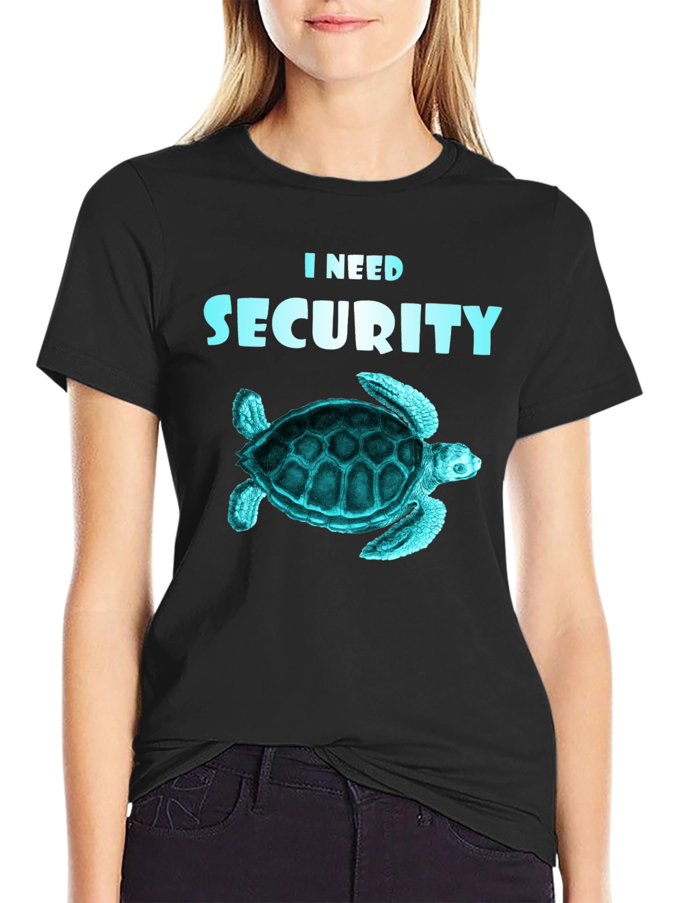 I Need Security Turtle T-Shirt