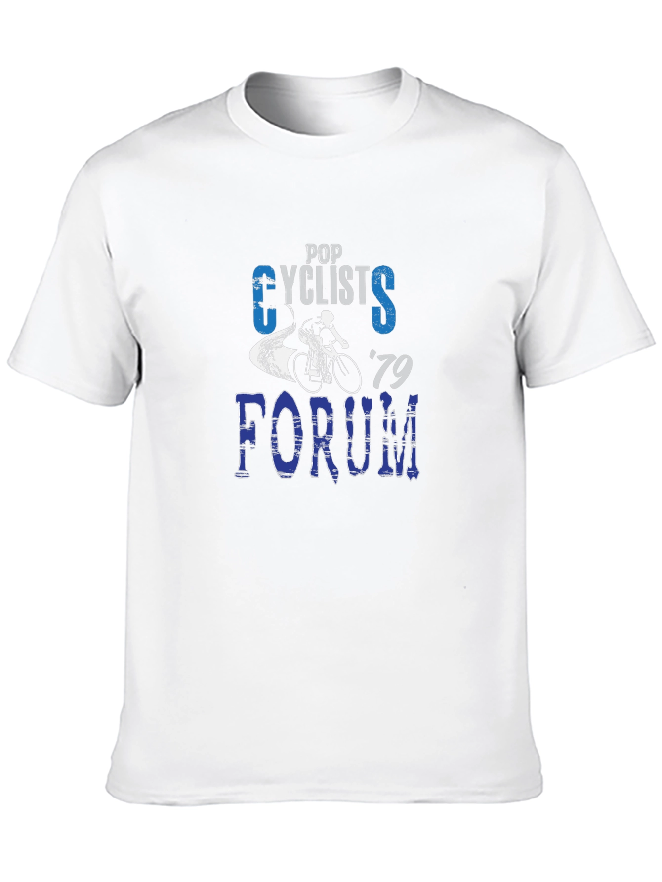 Pop Cyclists Forum 79 Black T-Shirt