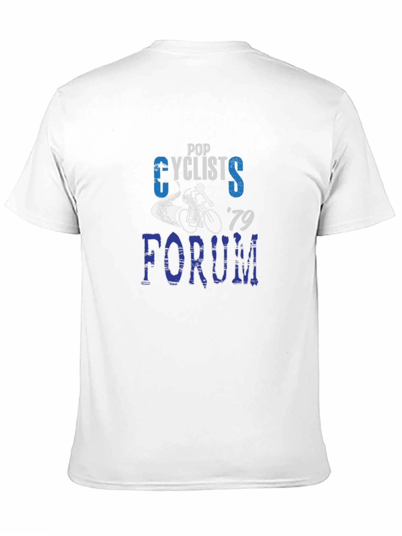 Pop Cyclists Forum 79 Black T-Shirt