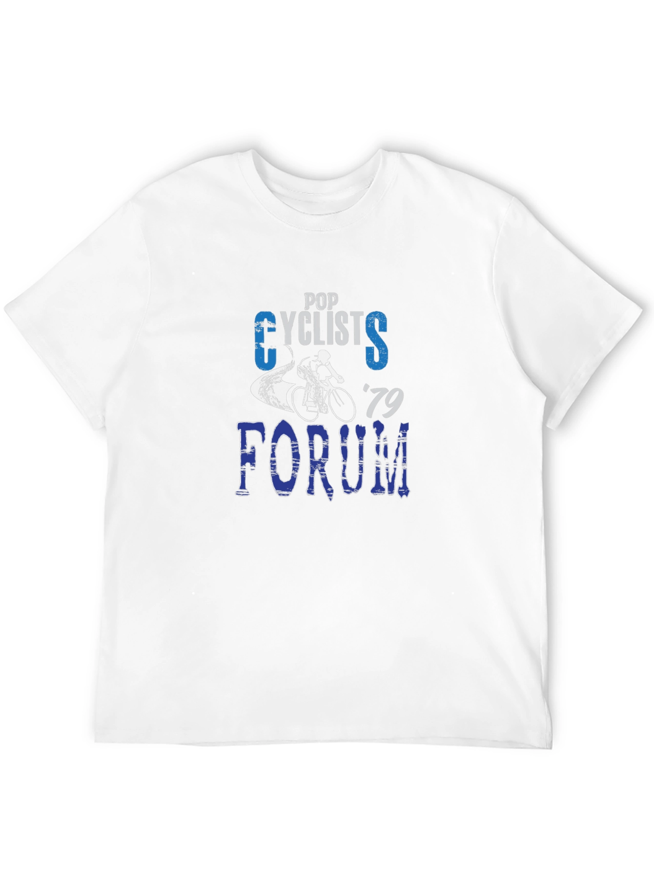 Pop Cyclists Forum 79 Black T-Shirt