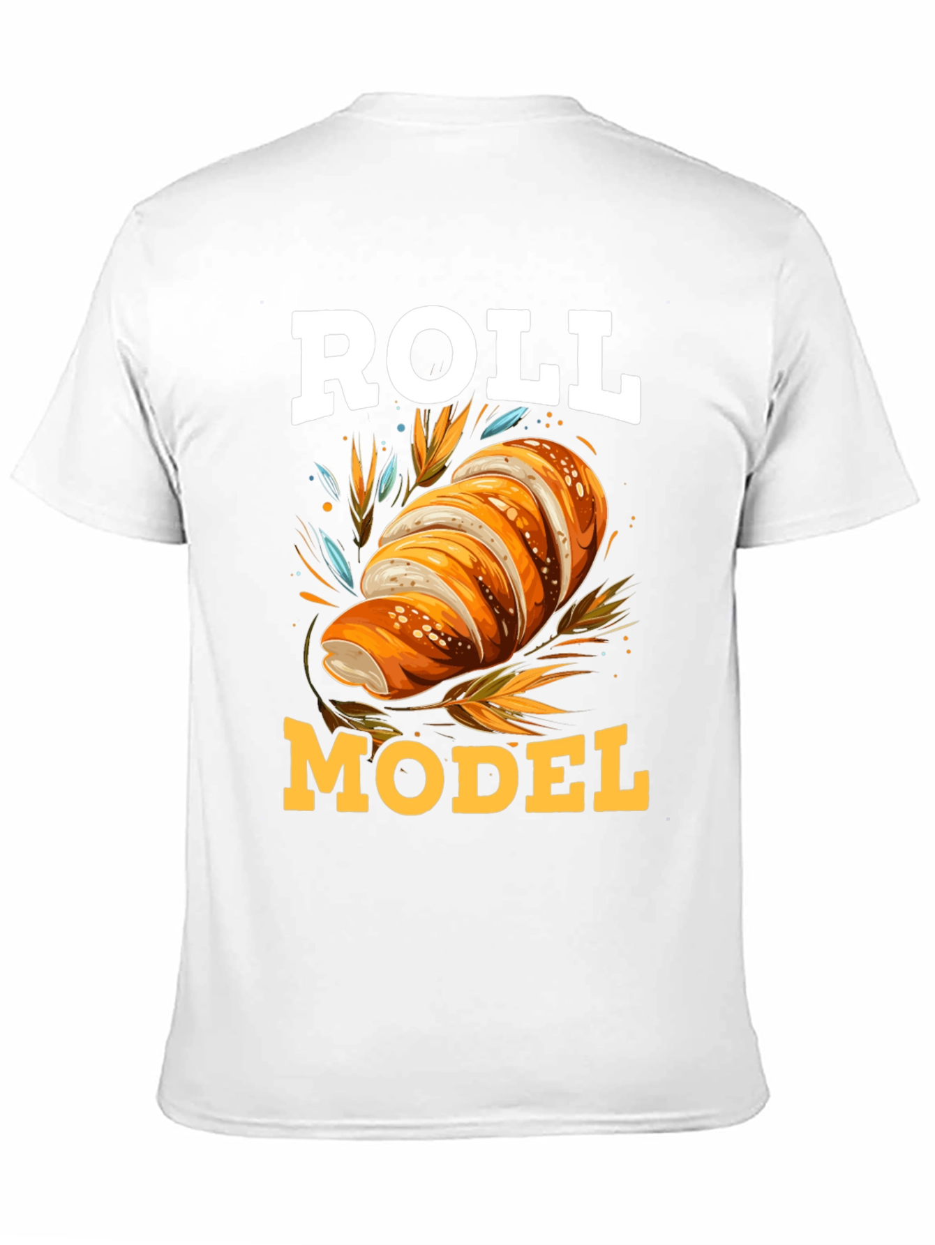Roll Model Funny Graphic T-Shirt