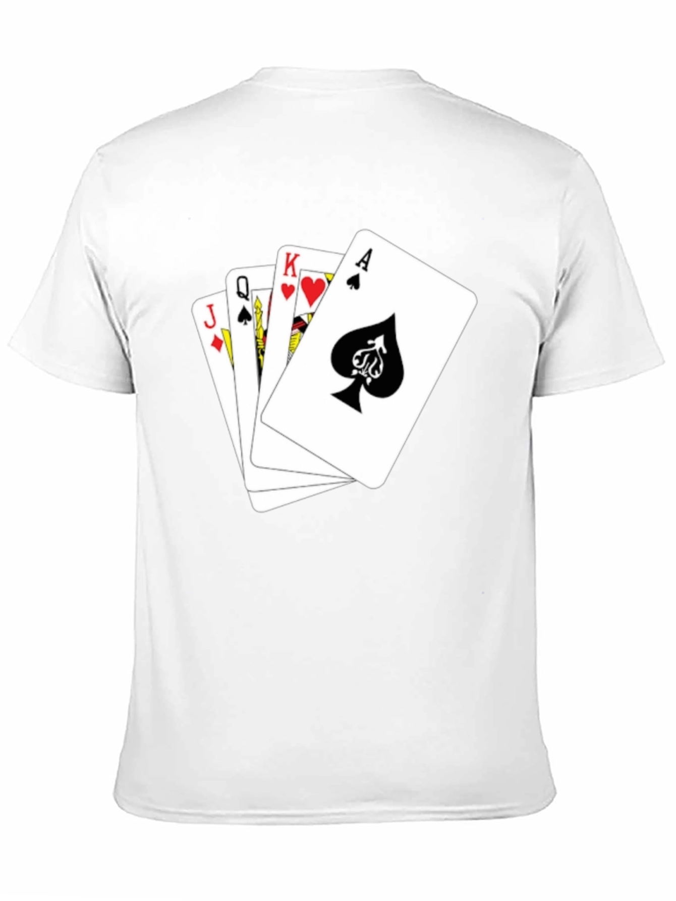 Royal Flush Graphic Tee - Ace King Queen Jack