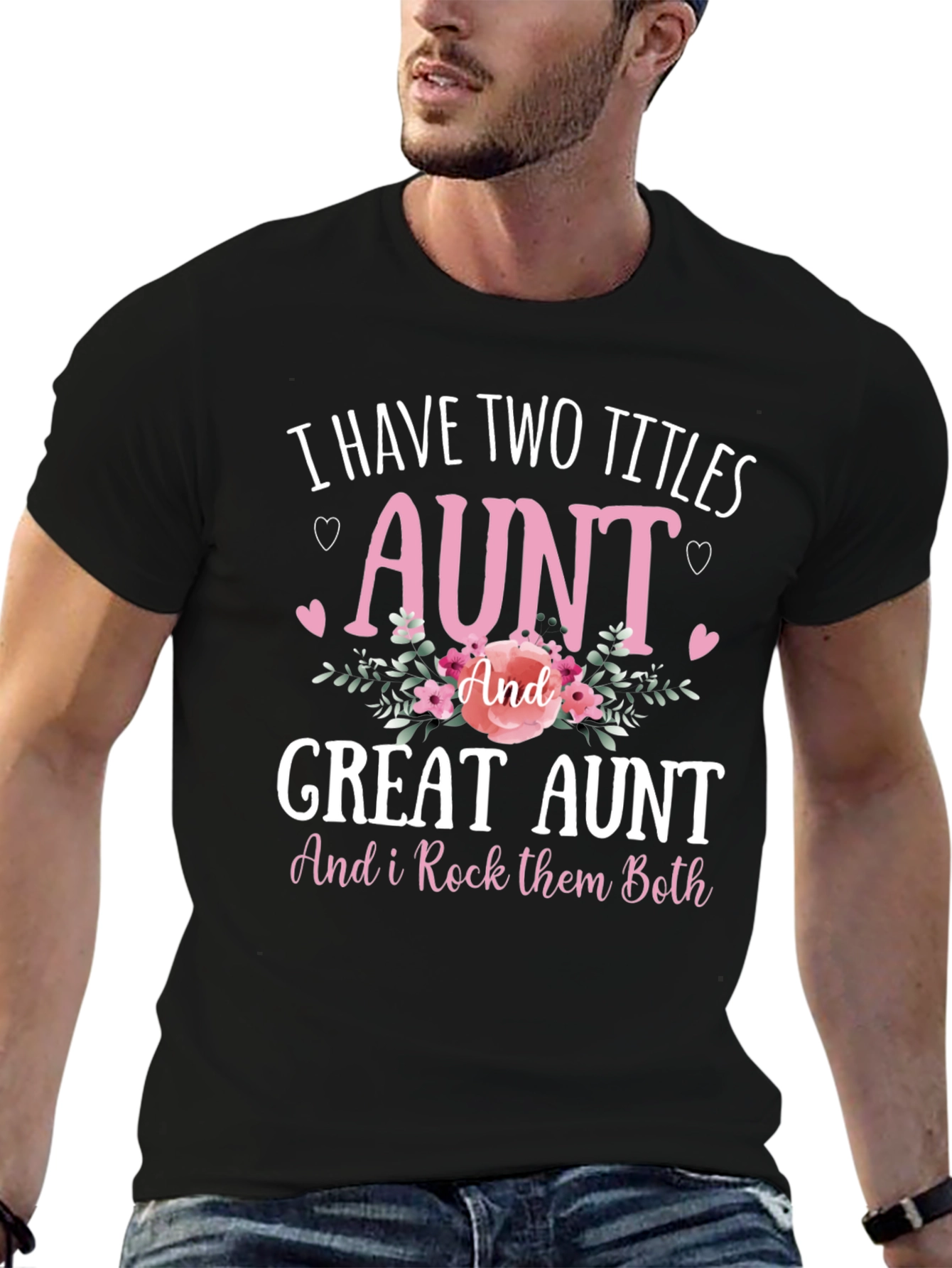 Aunt & Great Aunt T-Shirt - Rock Them Both!