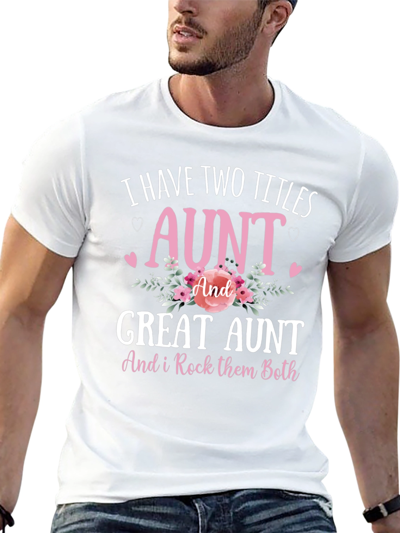 Aunt & Great Aunt T-Shirt - Rock Them Both!