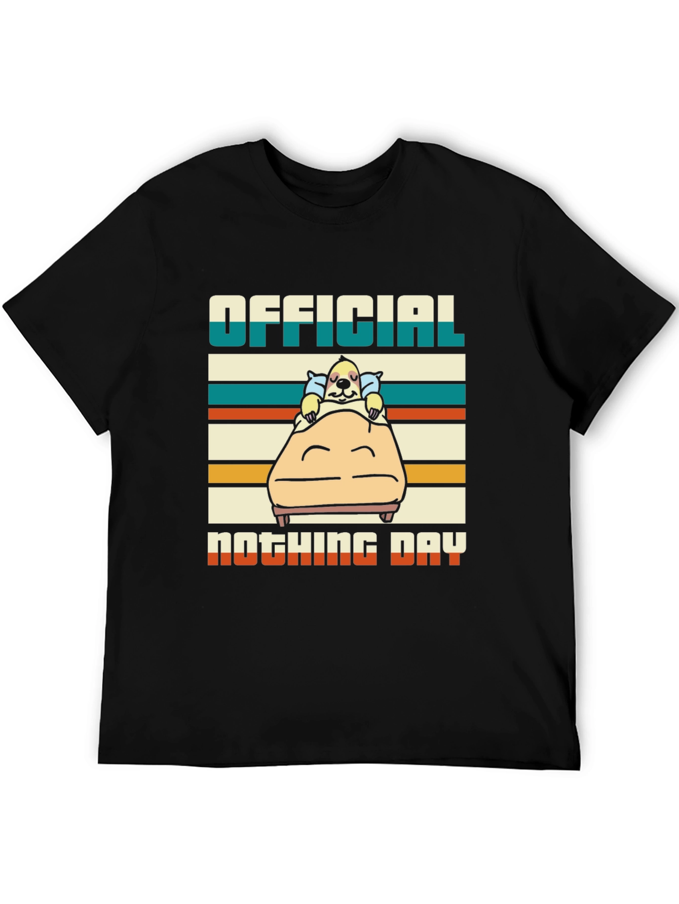 Official Nothing Day T-Shirt - Relaxed Dog Design