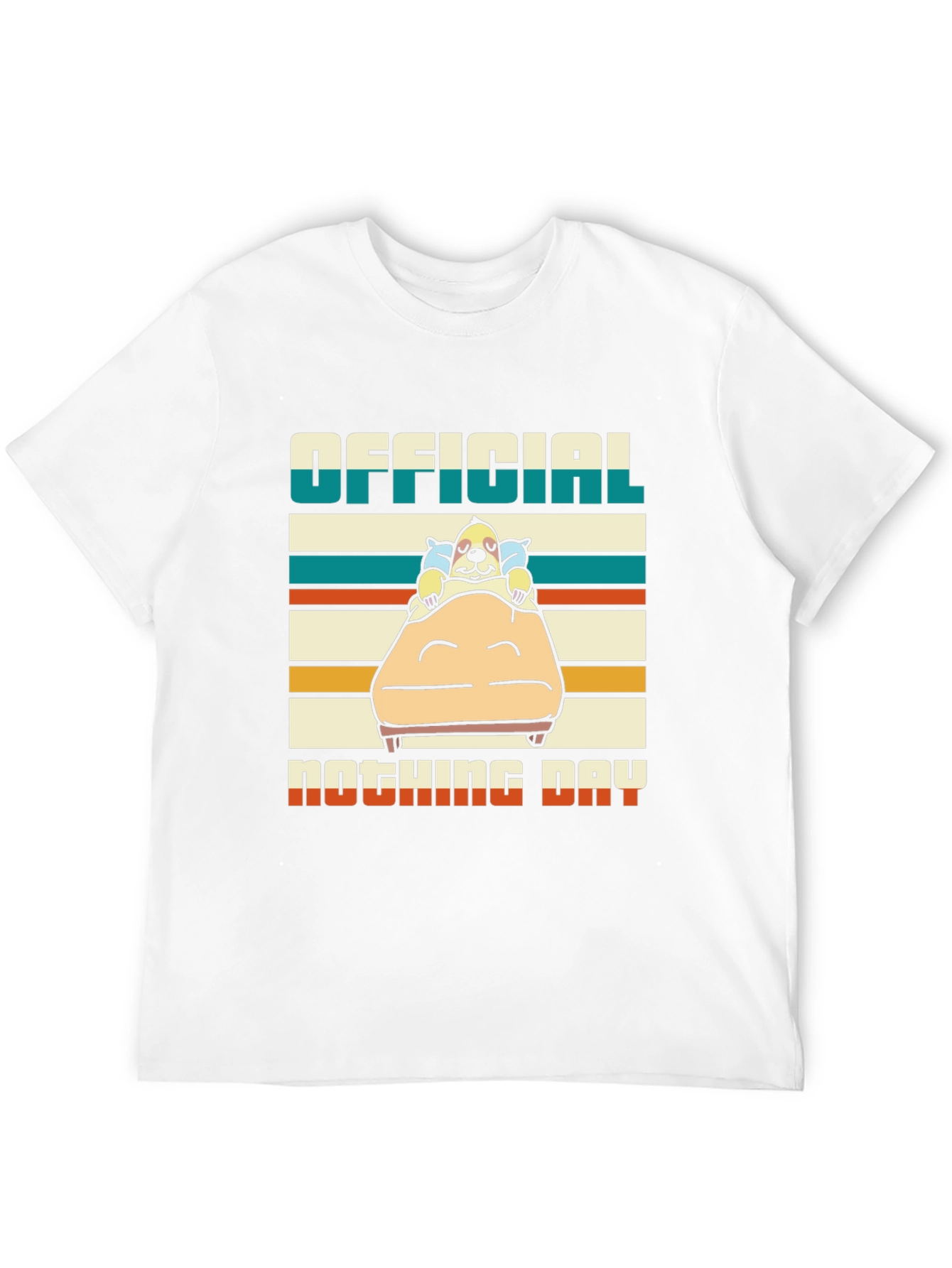Official Nothing Day T-Shirt - Relaxed Dog Design