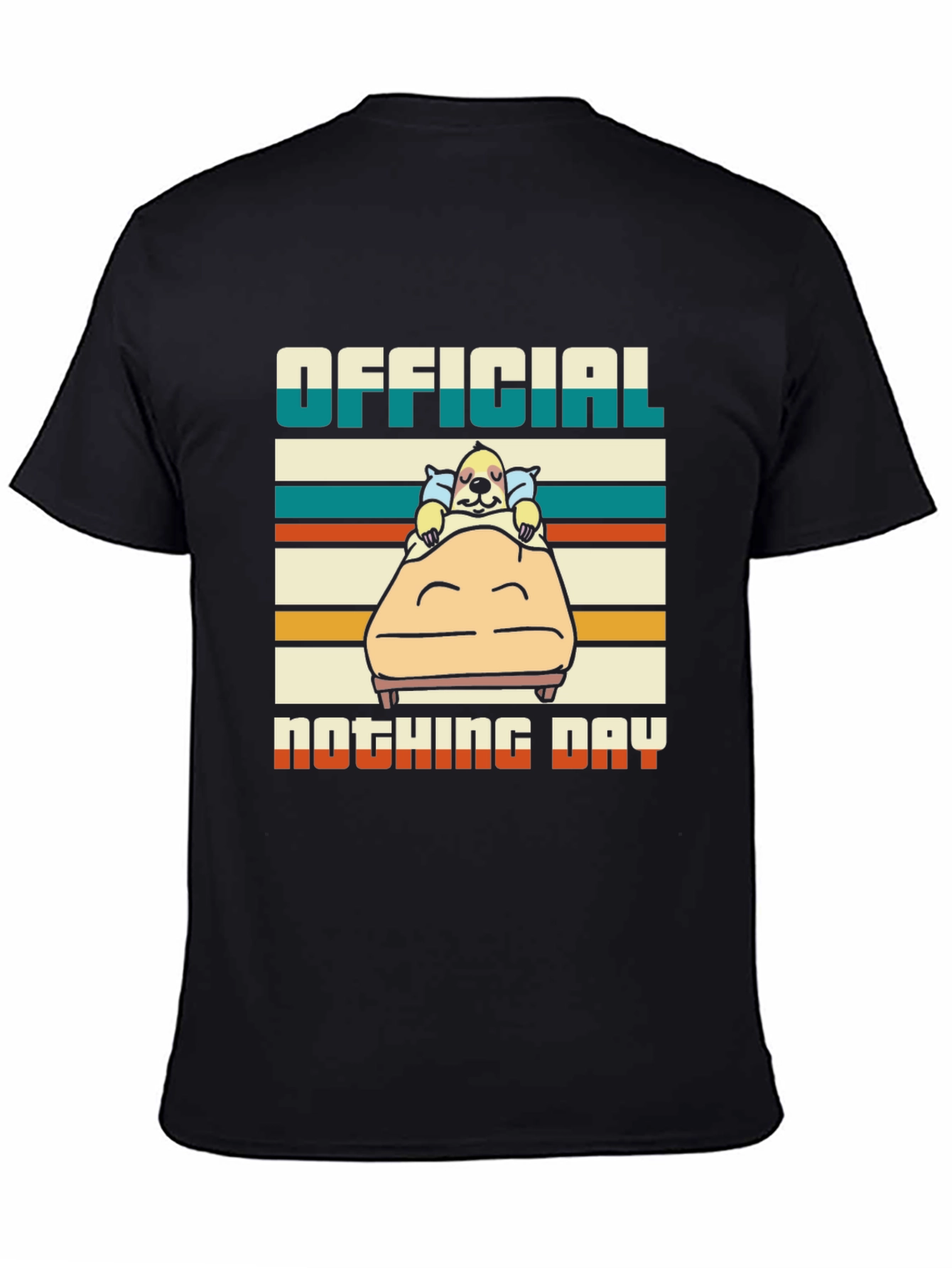 Official Nothing Day T-Shirt - Relaxed Dog Design