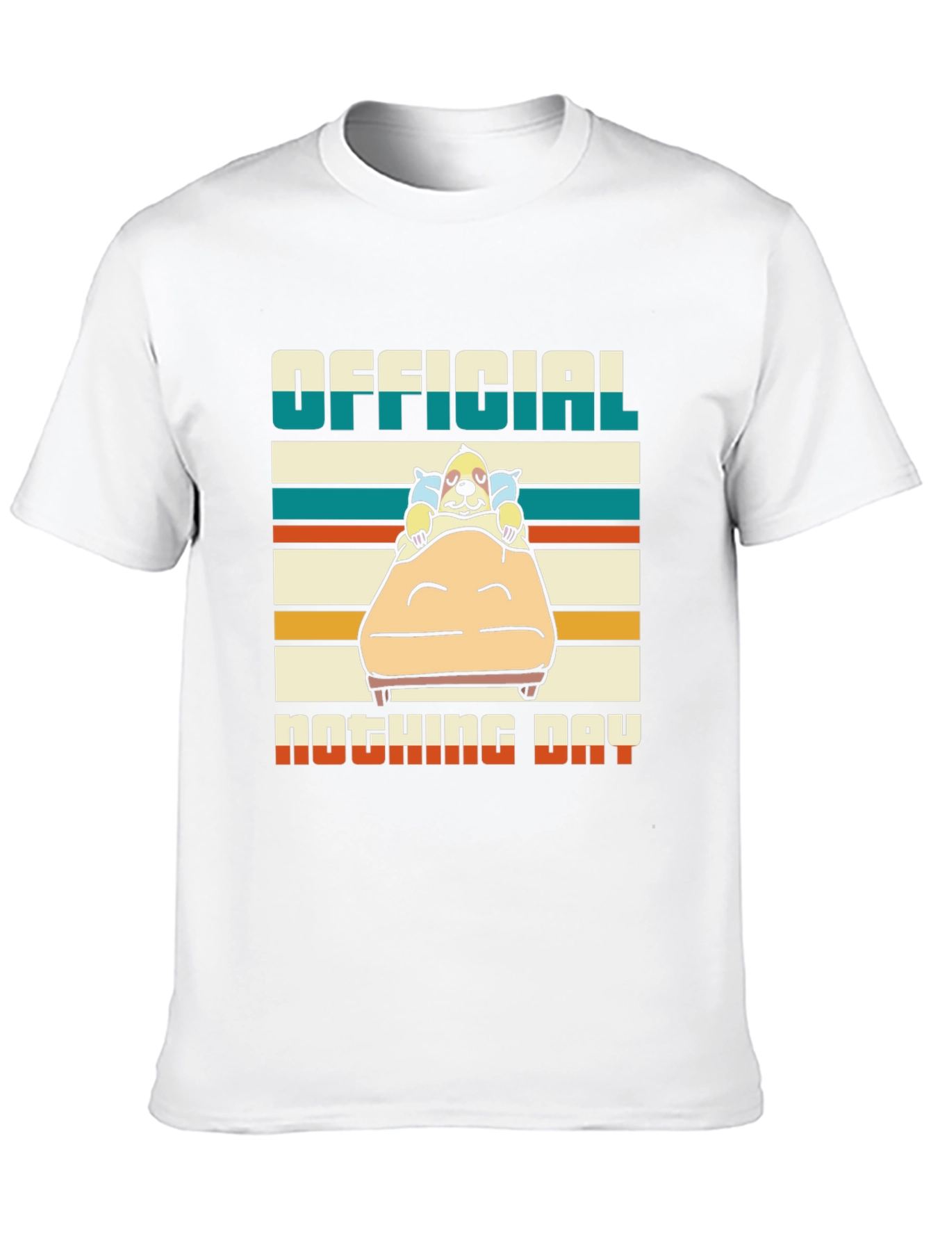 Official Nothing Day T-Shirt - Relaxed Dog Design