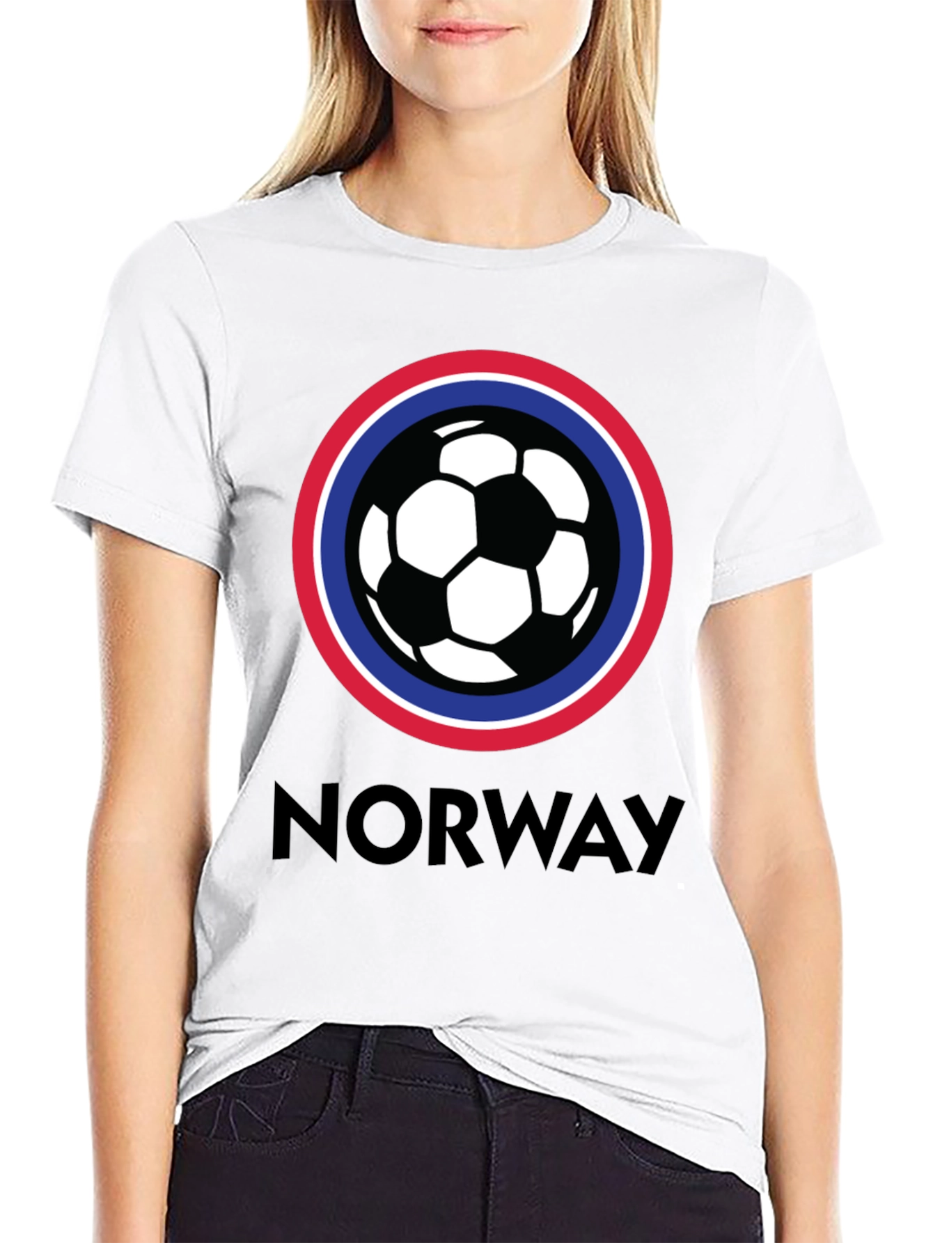 Norway Soccer Ball Tee