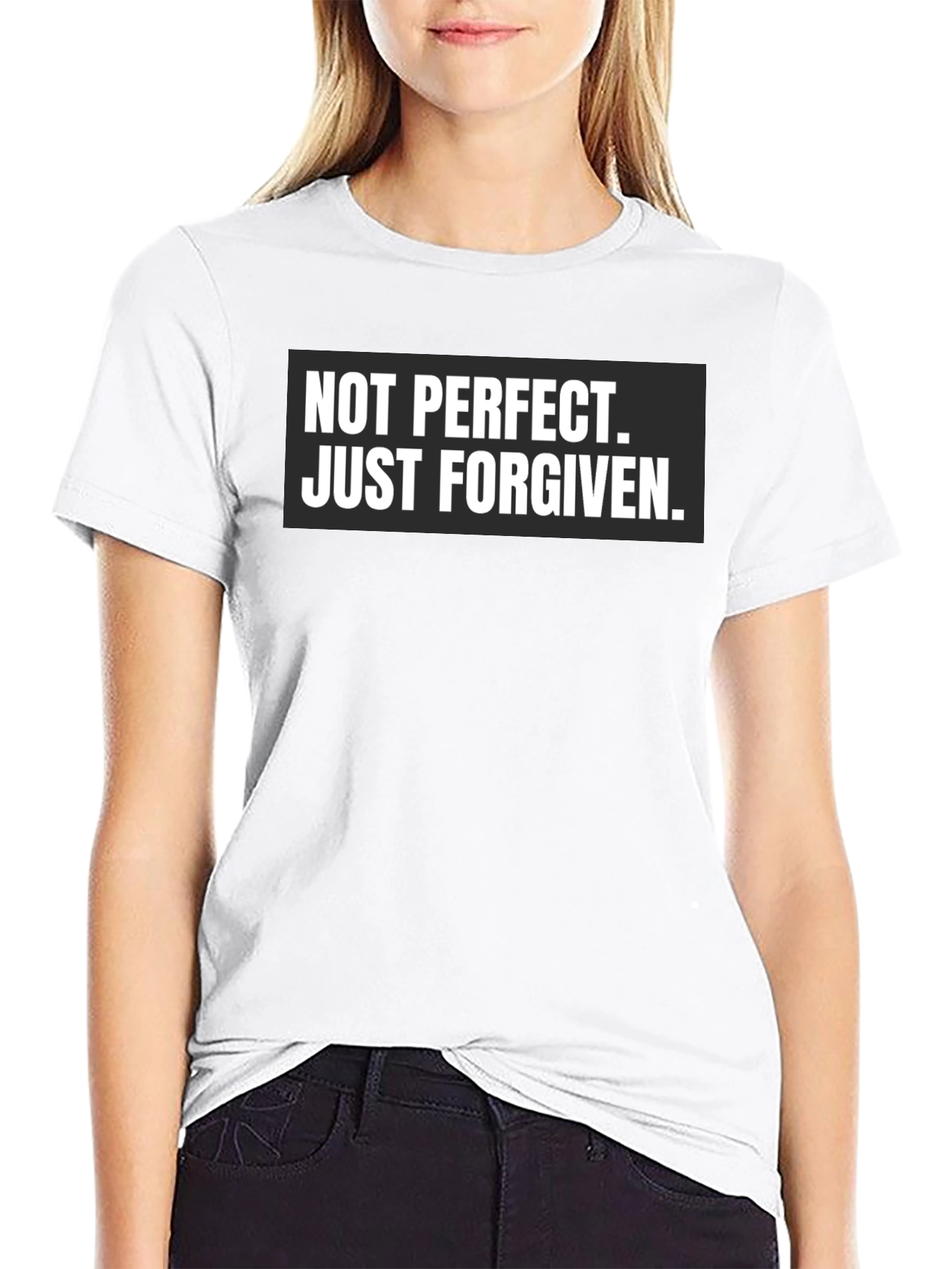 Not Perfect Just Forgiven Graphic Tee