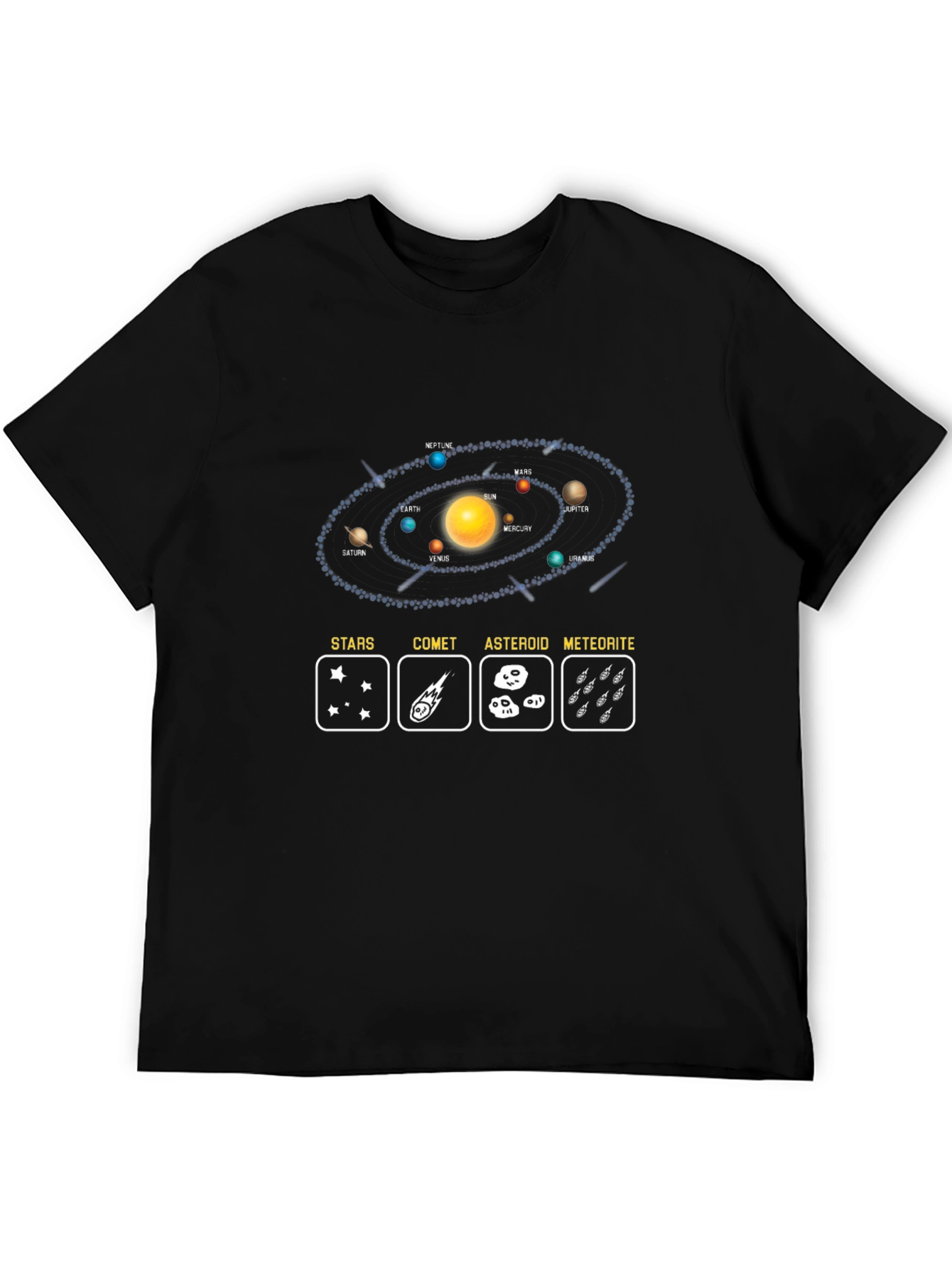 Solar System T-Shirt - Space Science Design