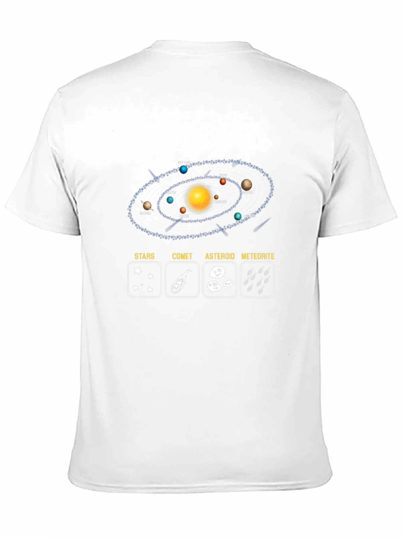 Solar System T-Shirt - Space Science Design