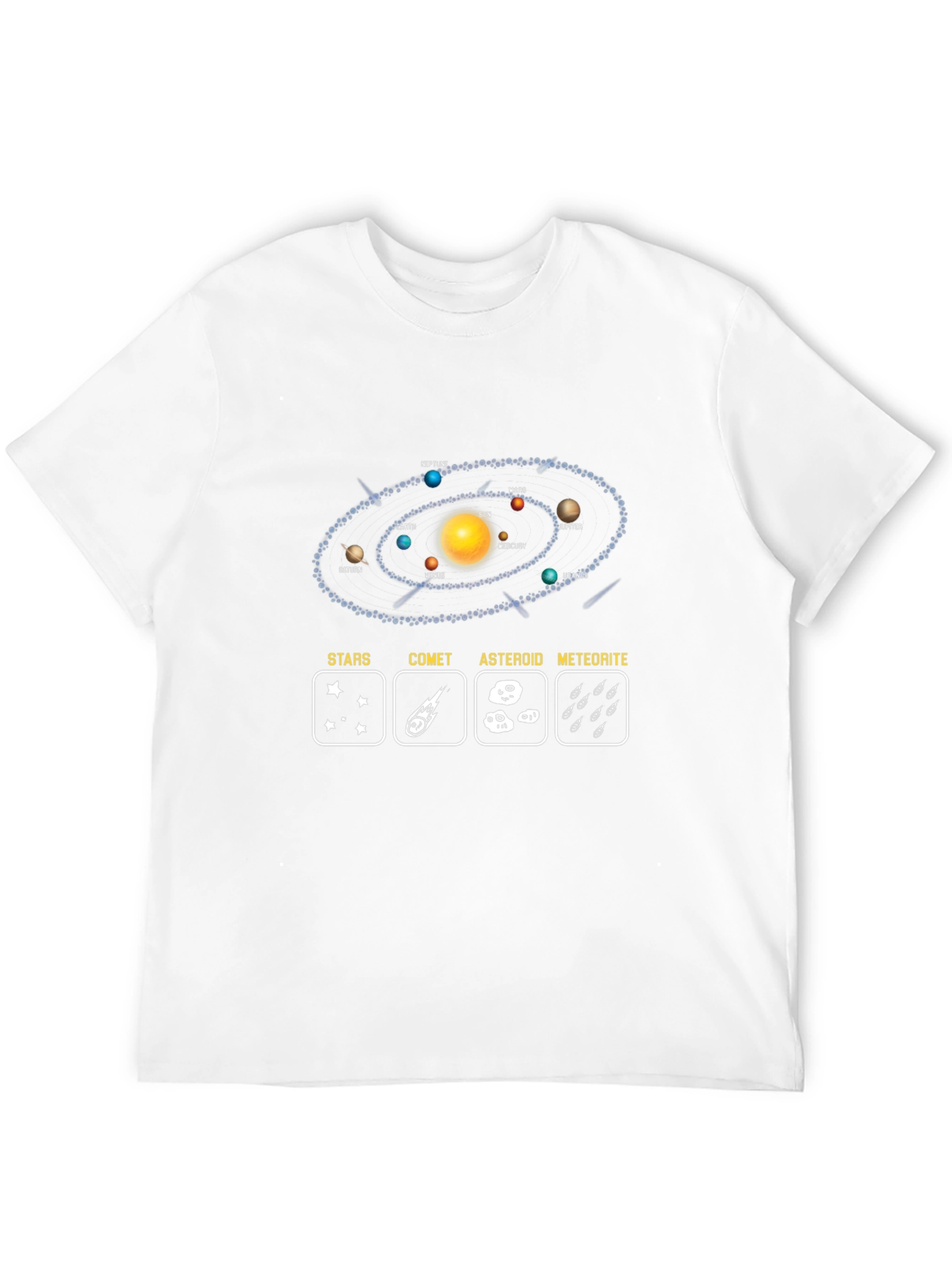 Solar System T-Shirt - Space Science Design
