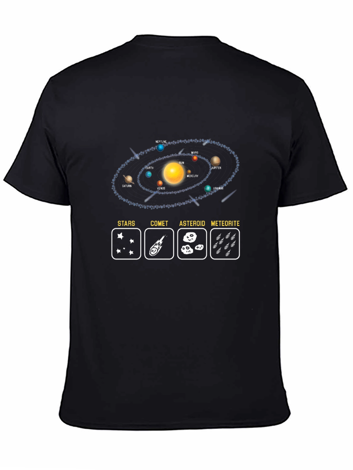 Solar System T-Shirt - Space Science Design