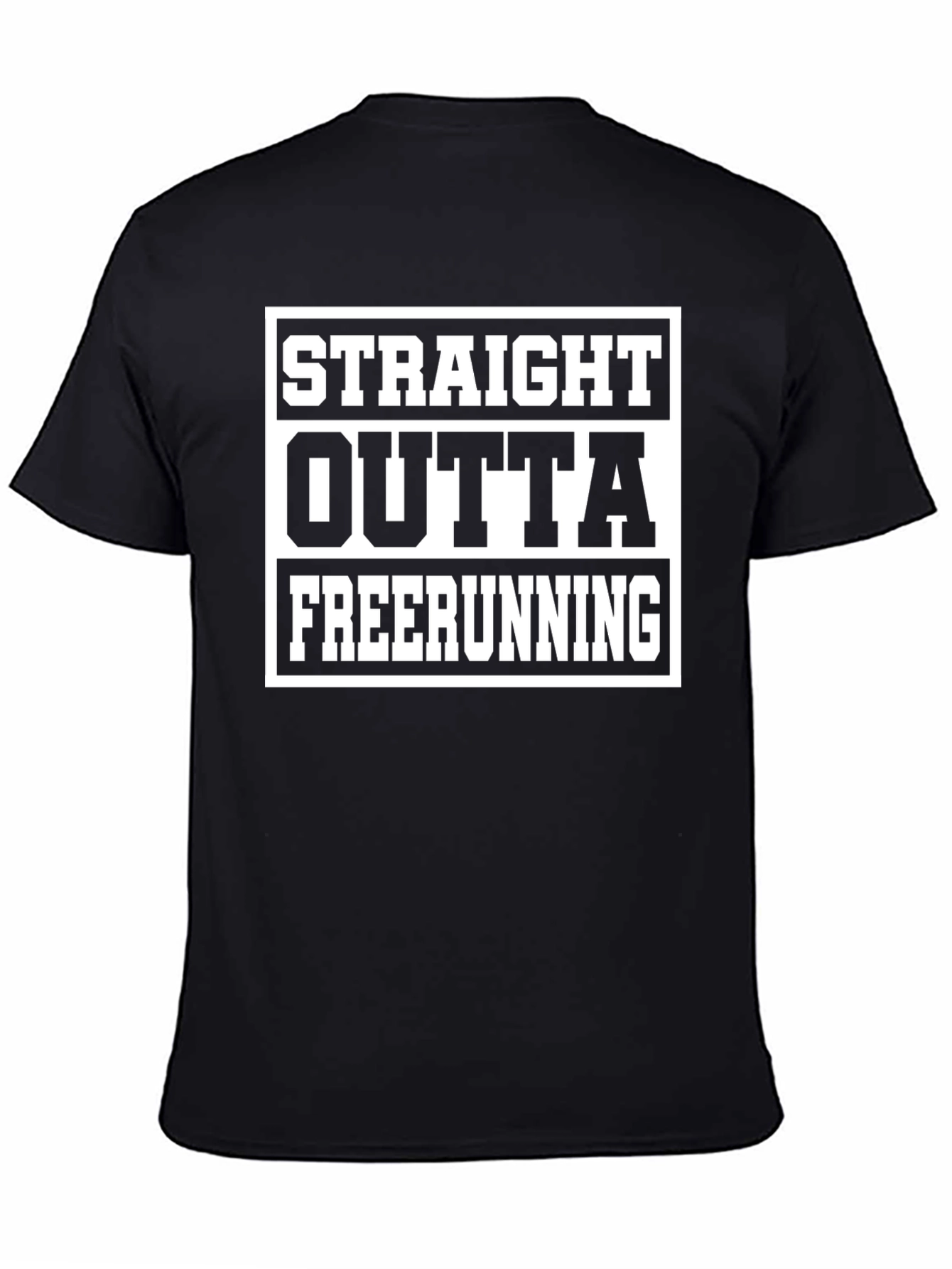 Straight Outta Freerunning Graphic T-Shirt