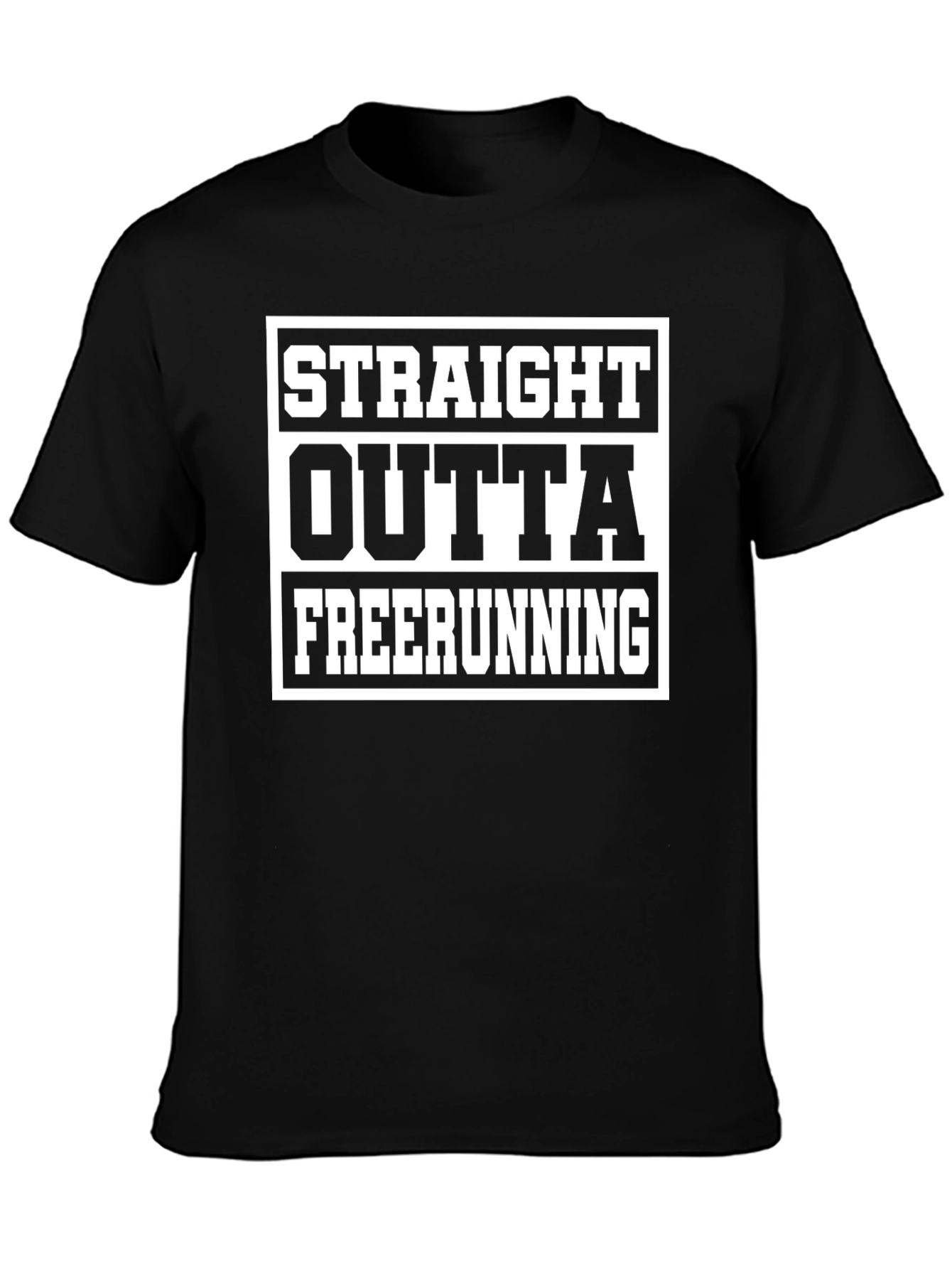 Straight Outta Freerunning Graphic T-Shirt