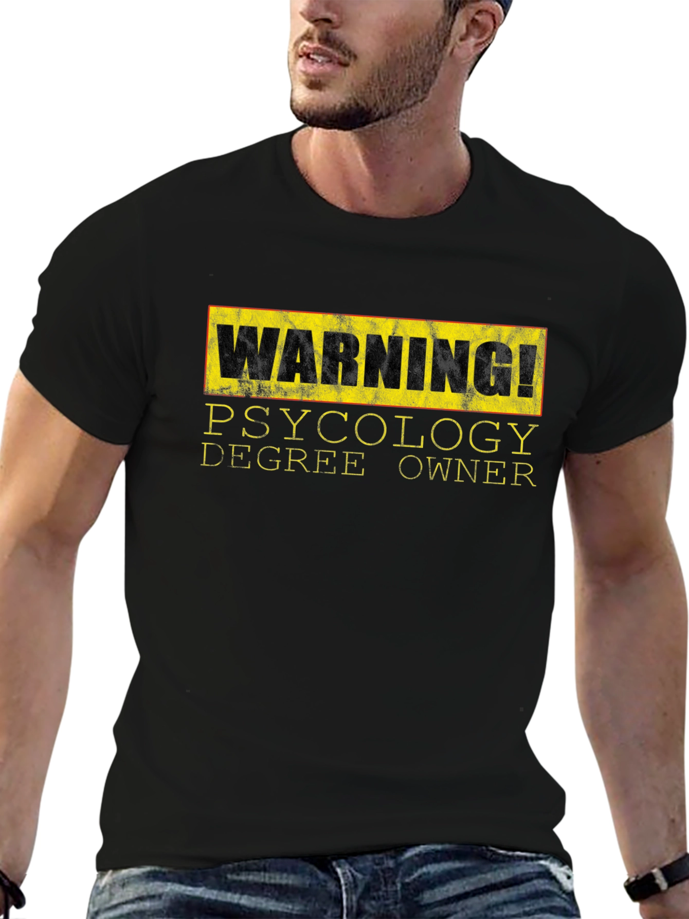 Warning! Psychology Degree Owner T-Shirt