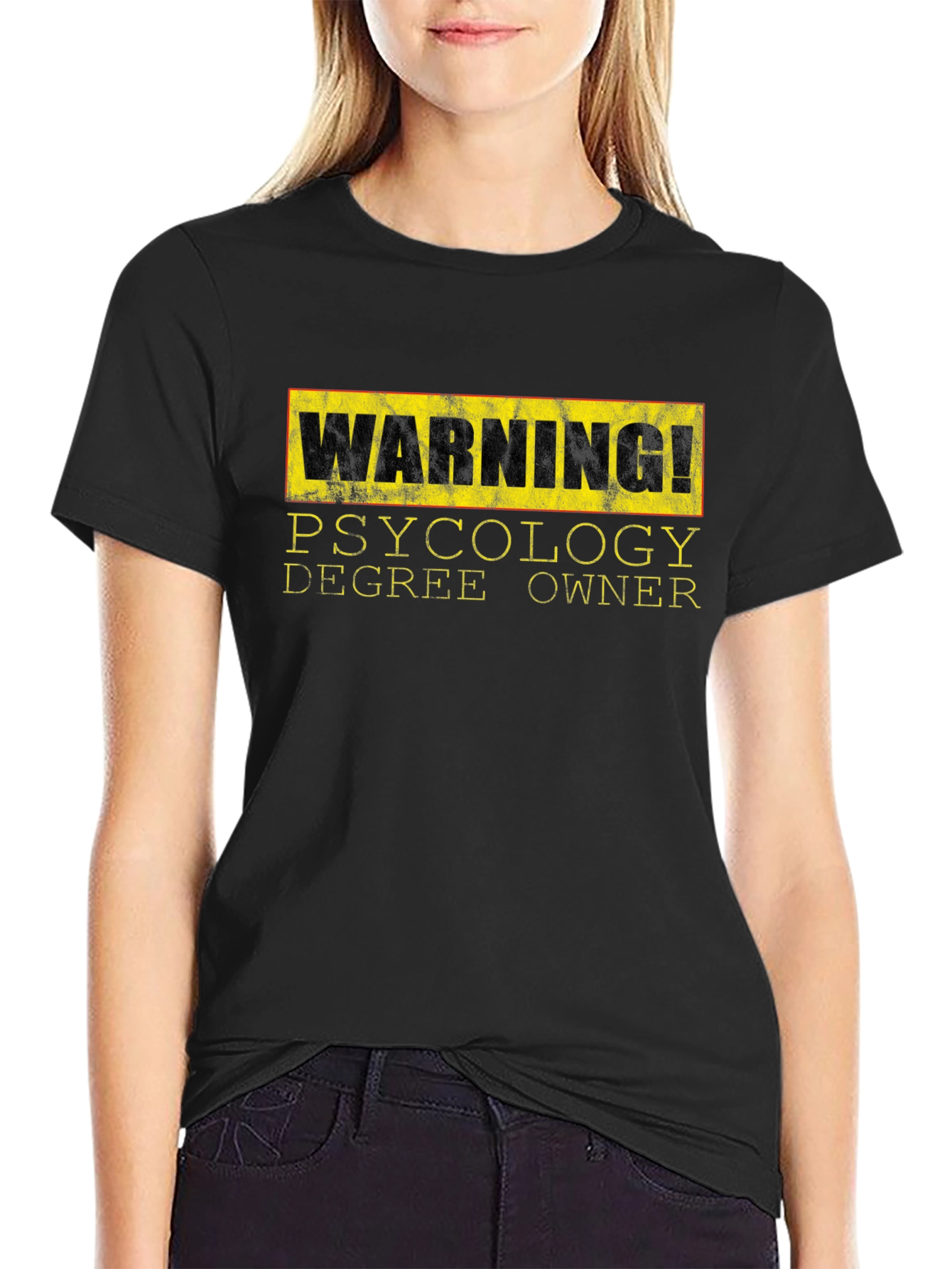 Warning! Psychology Degree Owner T-Shirt