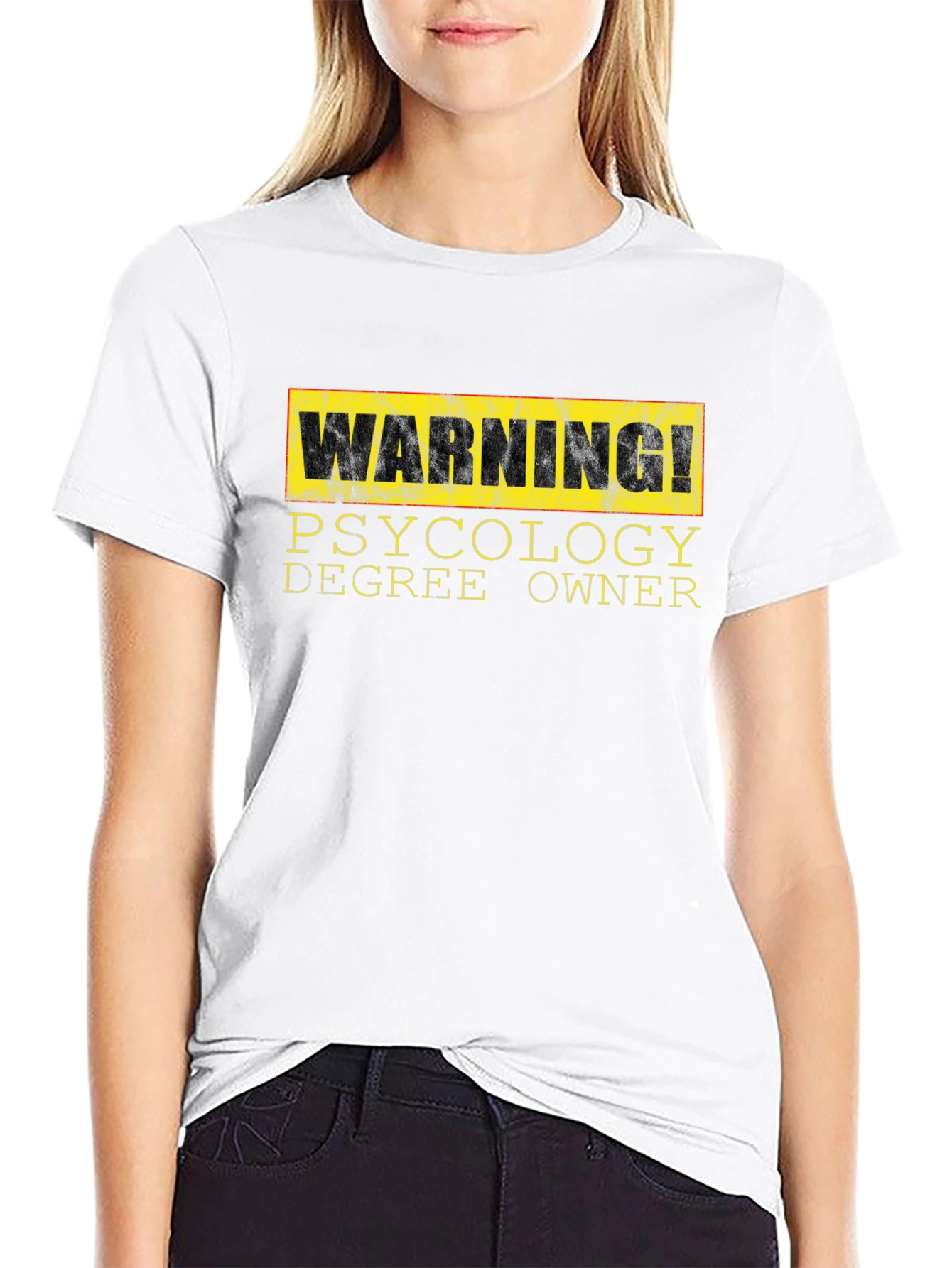 Warning! Psychology Degree Owner T-Shirt